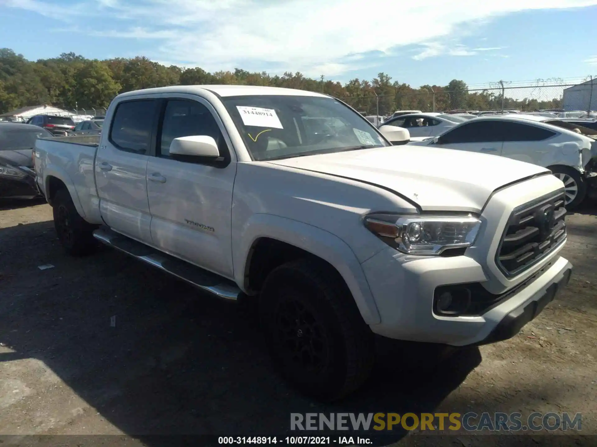 1 Photograph of a damaged car 3TMDZ5BN3KM060688 TOYOTA TACOMA 4WD 2019