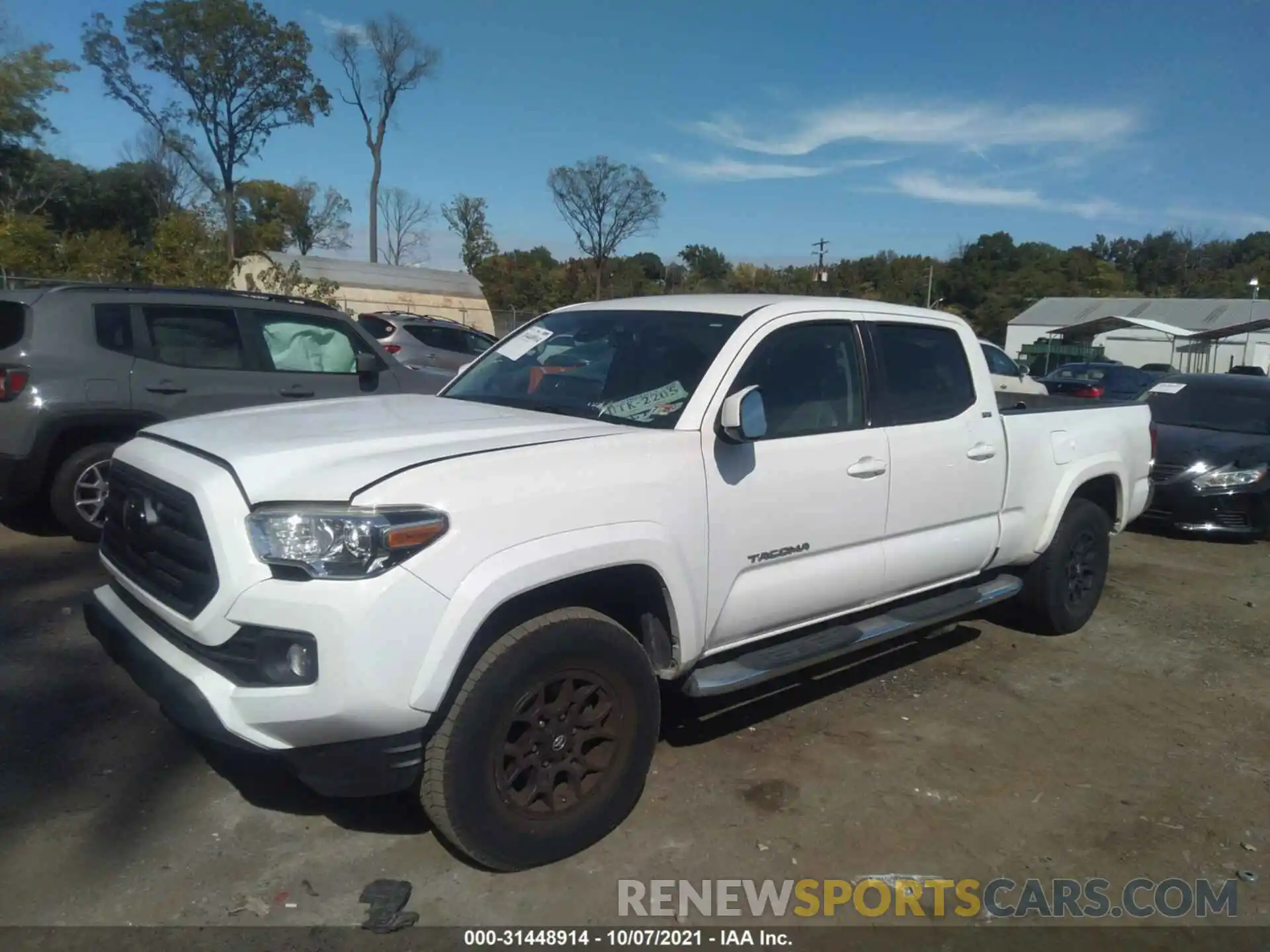 2 Photograph of a damaged car 3TMDZ5BN3KM060688 TOYOTA TACOMA 4WD 2019