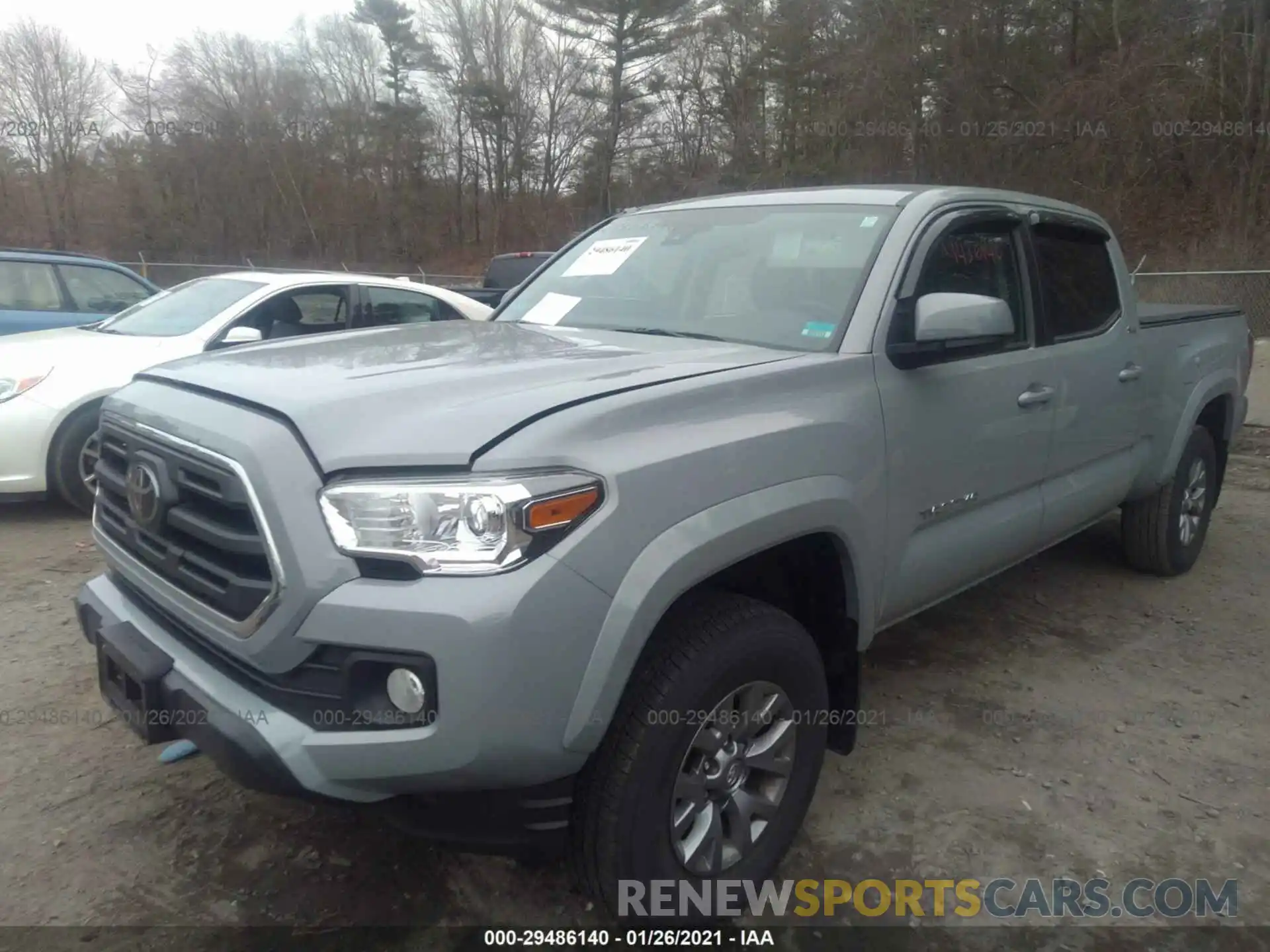 2 Photograph of a damaged car 3TMDZ5BN3KM067480 TOYOTA TACOMA 4WD 2019