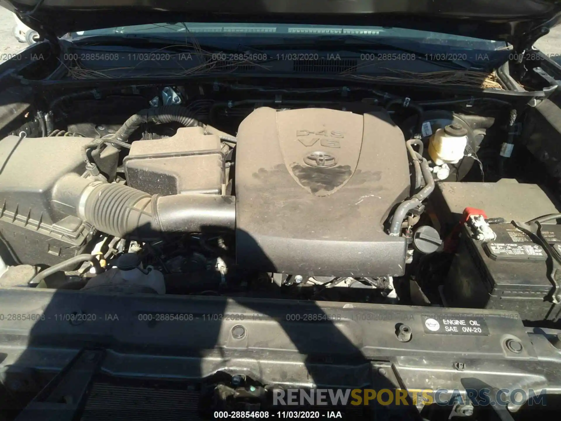 10 Photograph of a damaged car 3TMDZ5BN3KM069214 TOYOTA TACOMA 4WD 2019