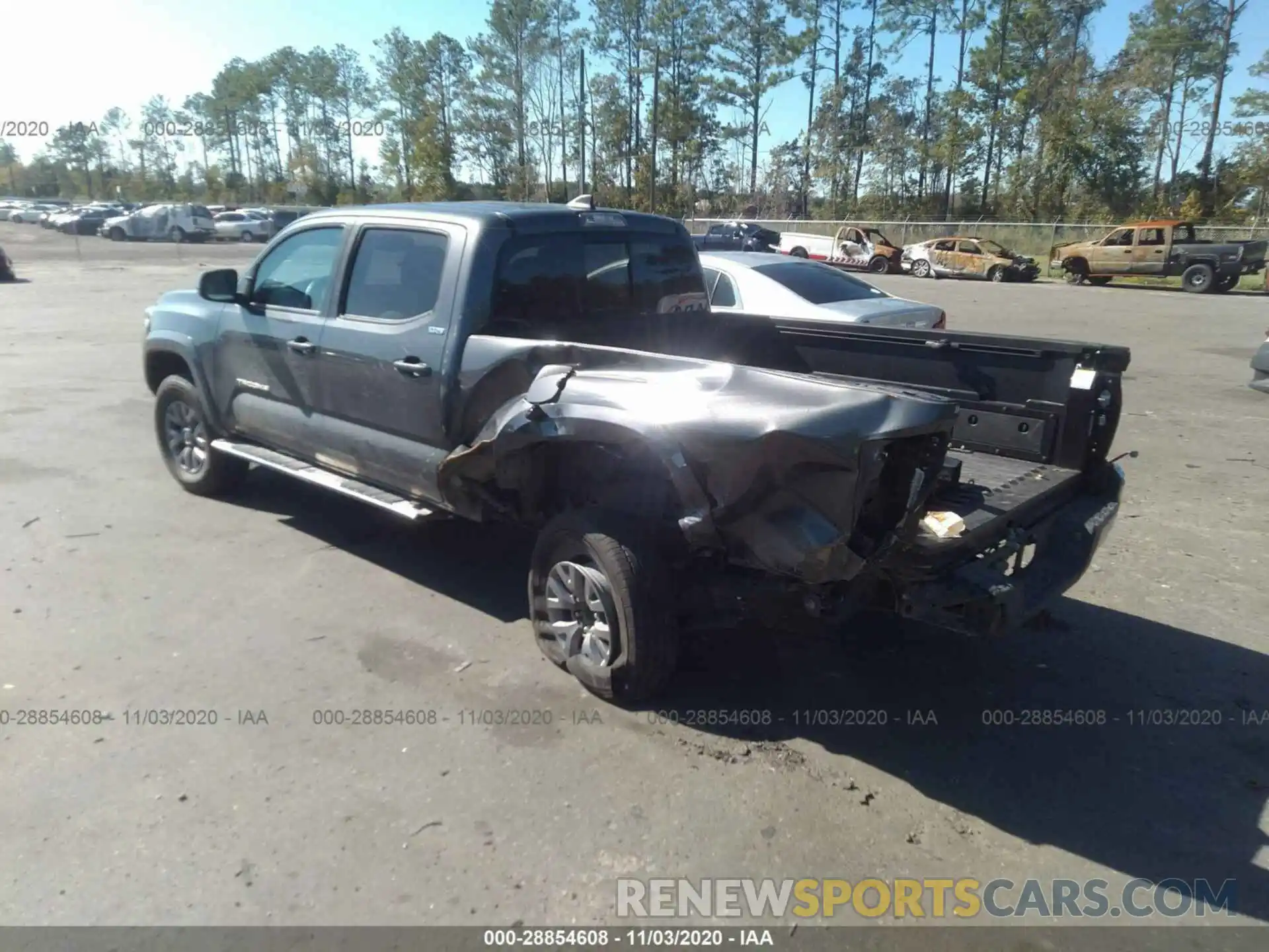 3 Photograph of a damaged car 3TMDZ5BN3KM069214 TOYOTA TACOMA 4WD 2019