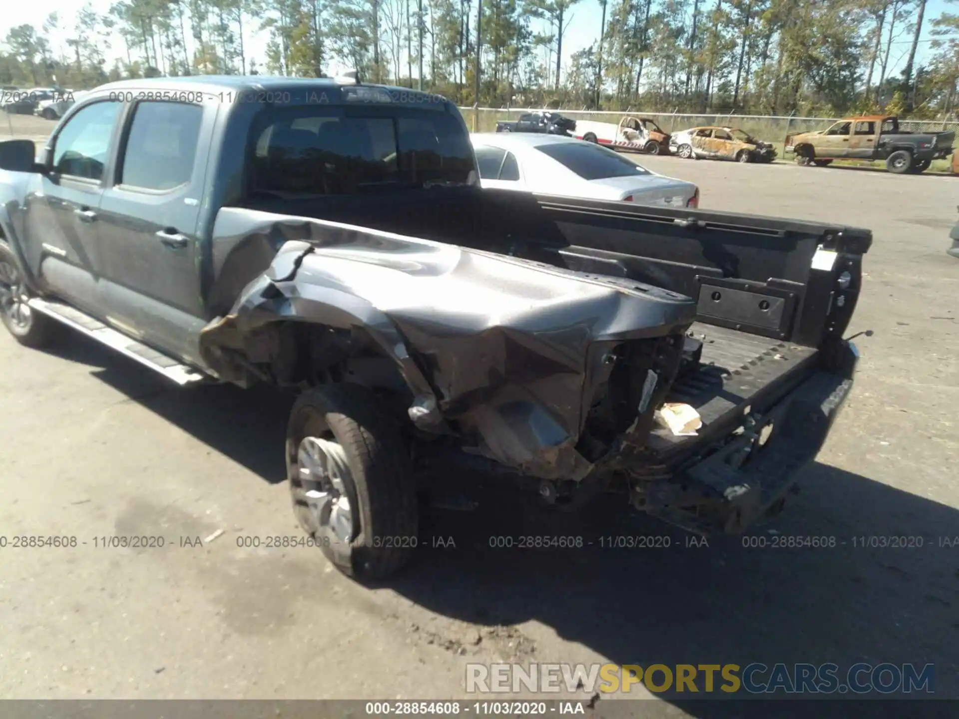 6 Photograph of a damaged car 3TMDZ5BN3KM069214 TOYOTA TACOMA 4WD 2019