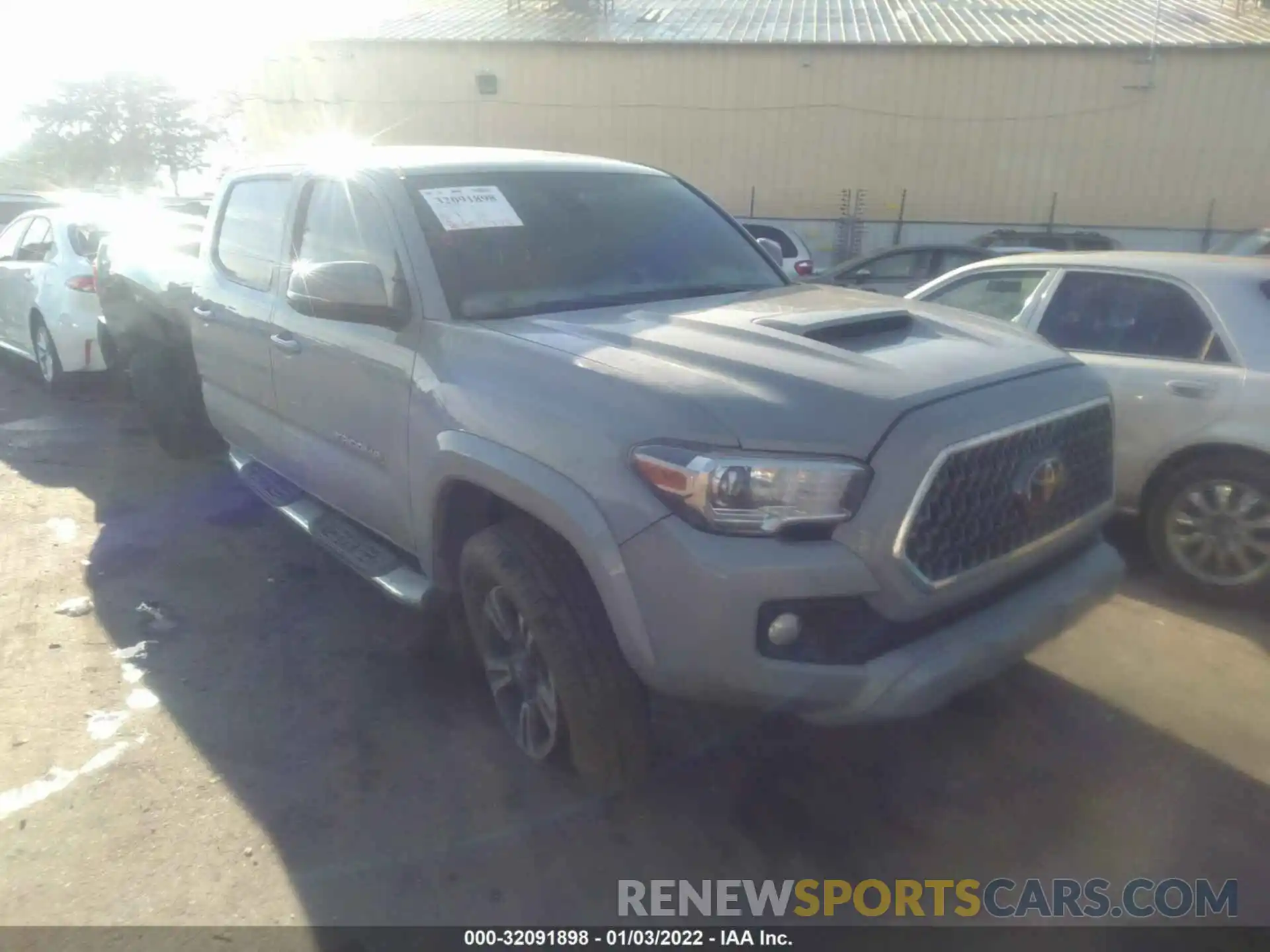 1 Photograph of a damaged car 3TMDZ5BN3KM070220 TOYOTA TACOMA 4WD 2019