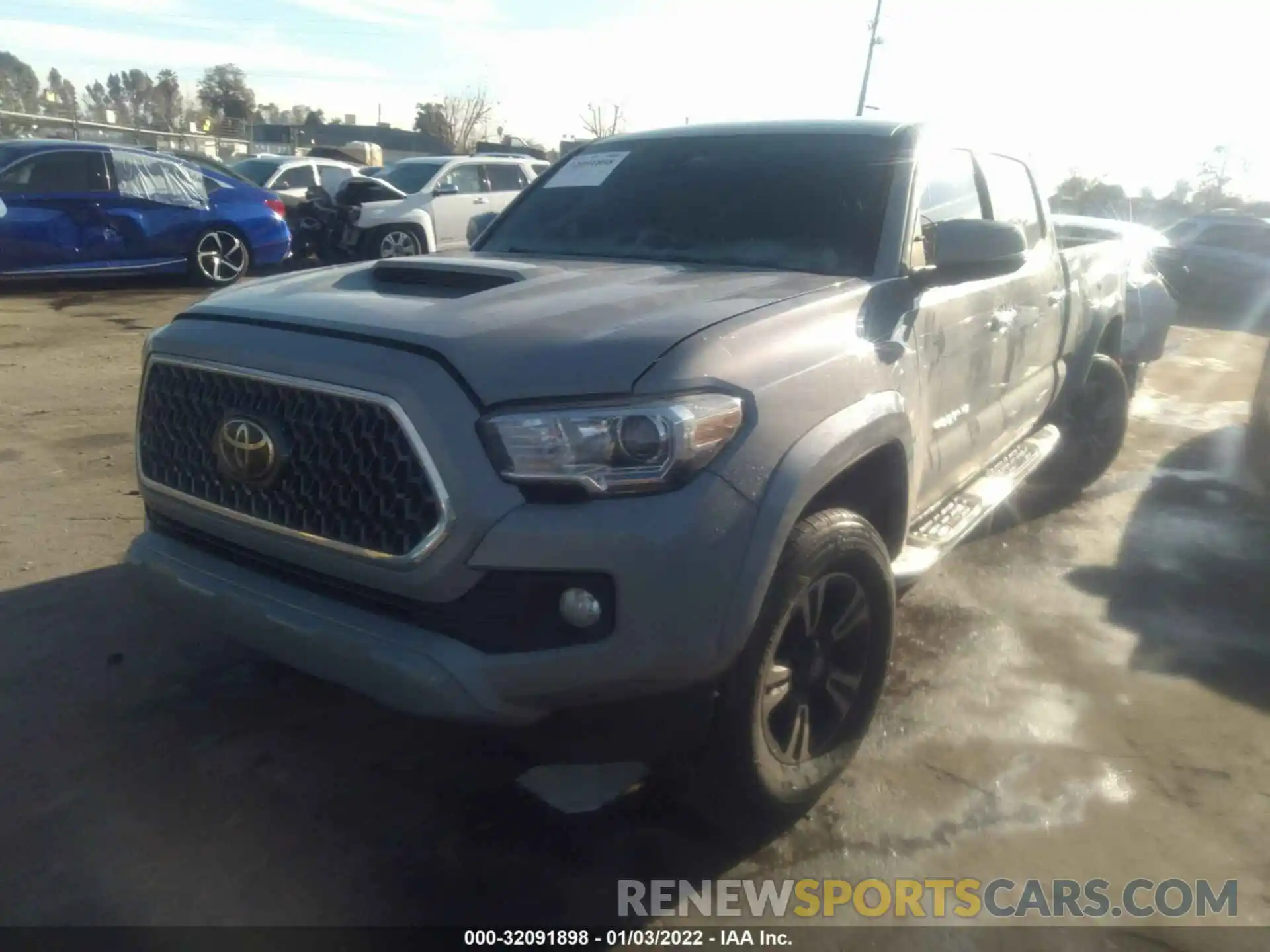 2 Photograph of a damaged car 3TMDZ5BN3KM070220 TOYOTA TACOMA 4WD 2019