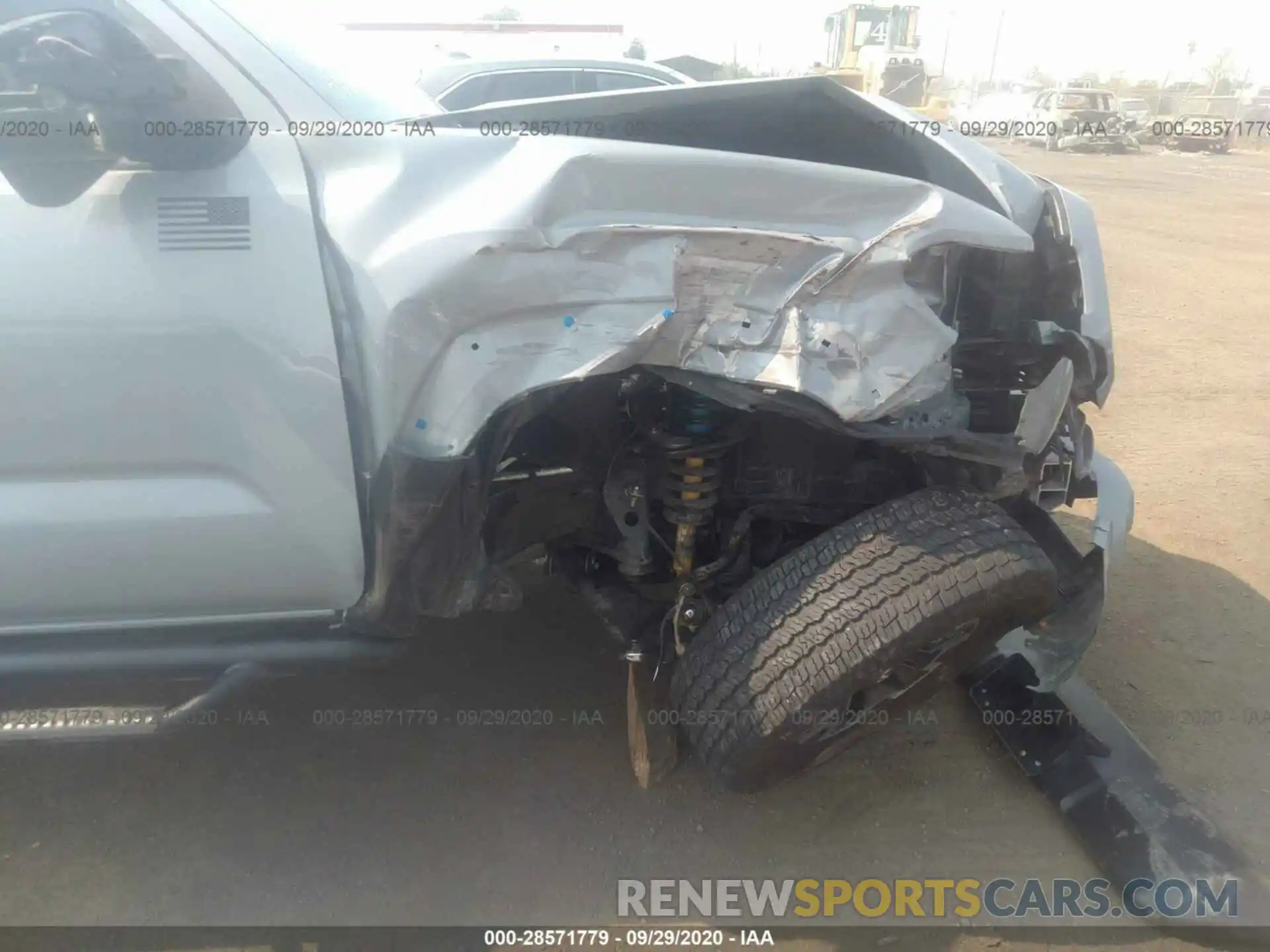 6 Photograph of a damaged car 3TMDZ5BN3KM073747 TOYOTA TACOMA 4WD 2019