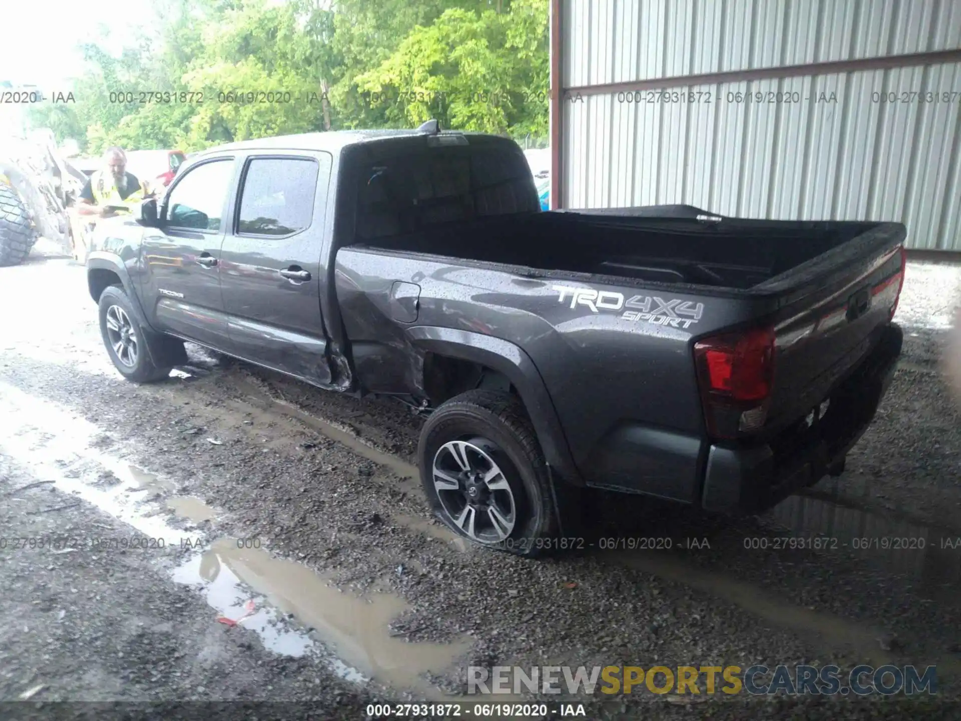 3 Photograph of a damaged car 3TMDZ5BN3KM076776 TOYOTA TACOMA 4WD 2019