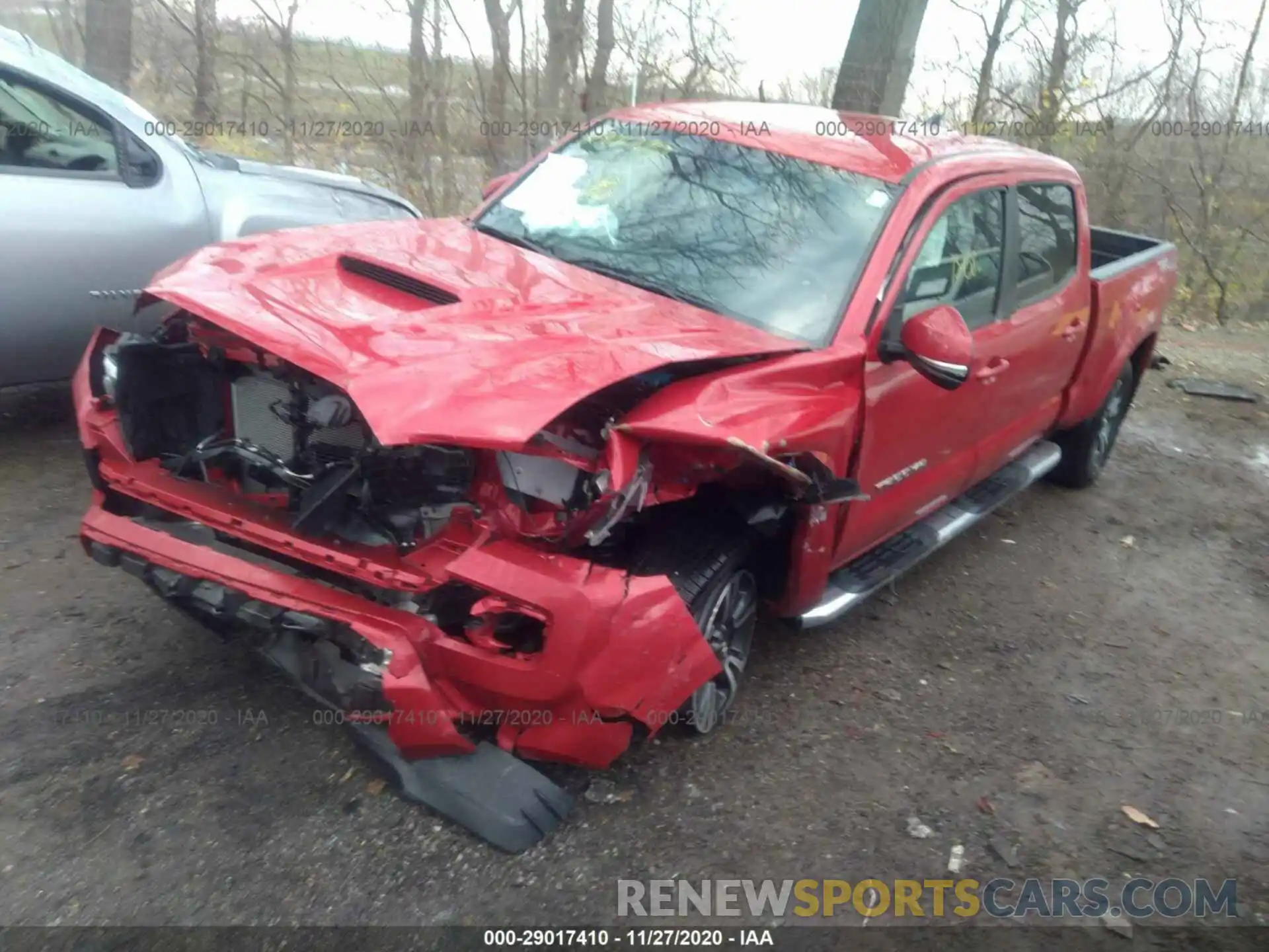 2 Photograph of a damaged car 3TMDZ5BN4KM055810 TOYOTA TACOMA 4WD 2019