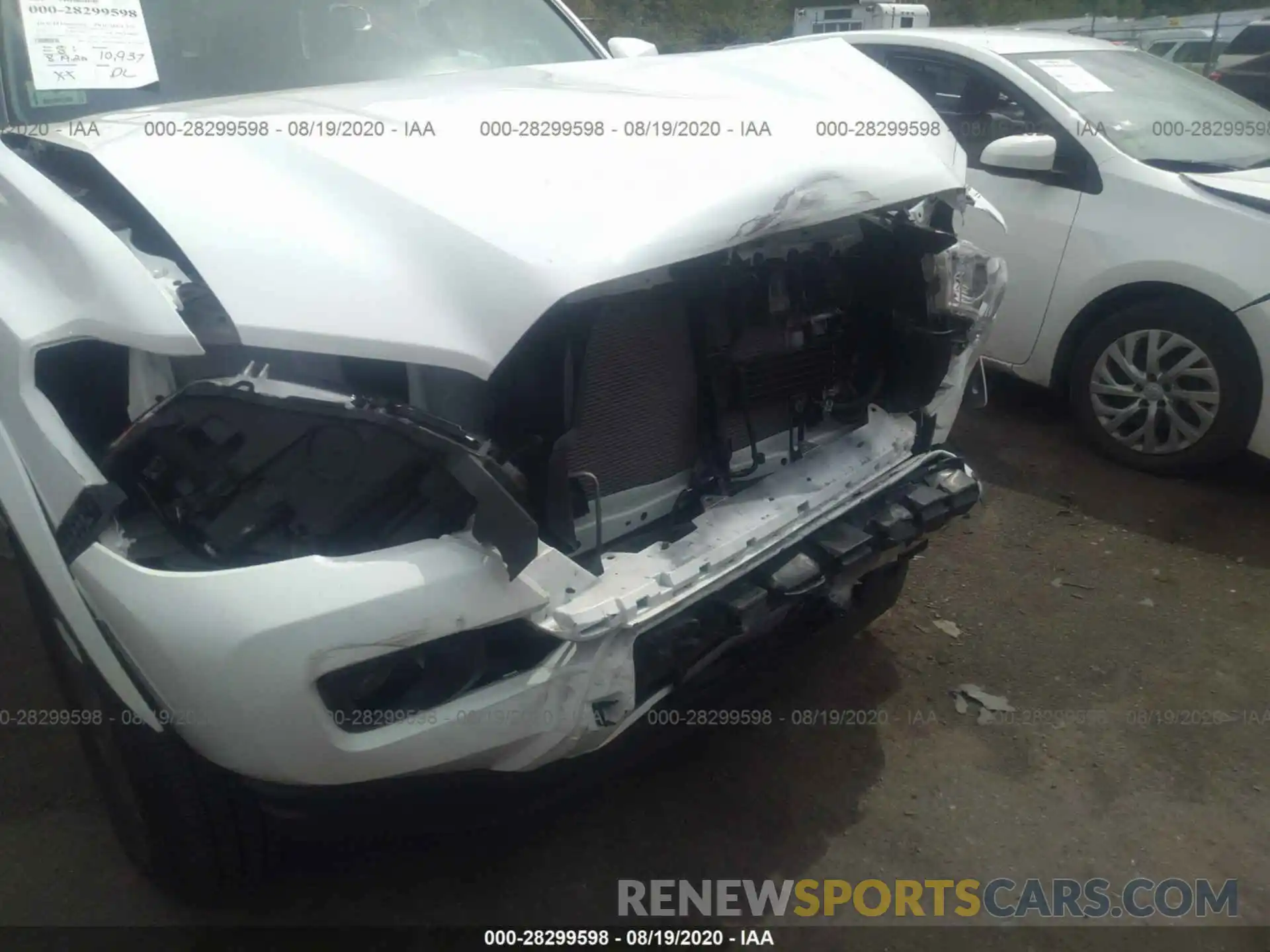 6 Photograph of a damaged car 3TMDZ5BN4KM059792 TOYOTA TACOMA 4WD 2019