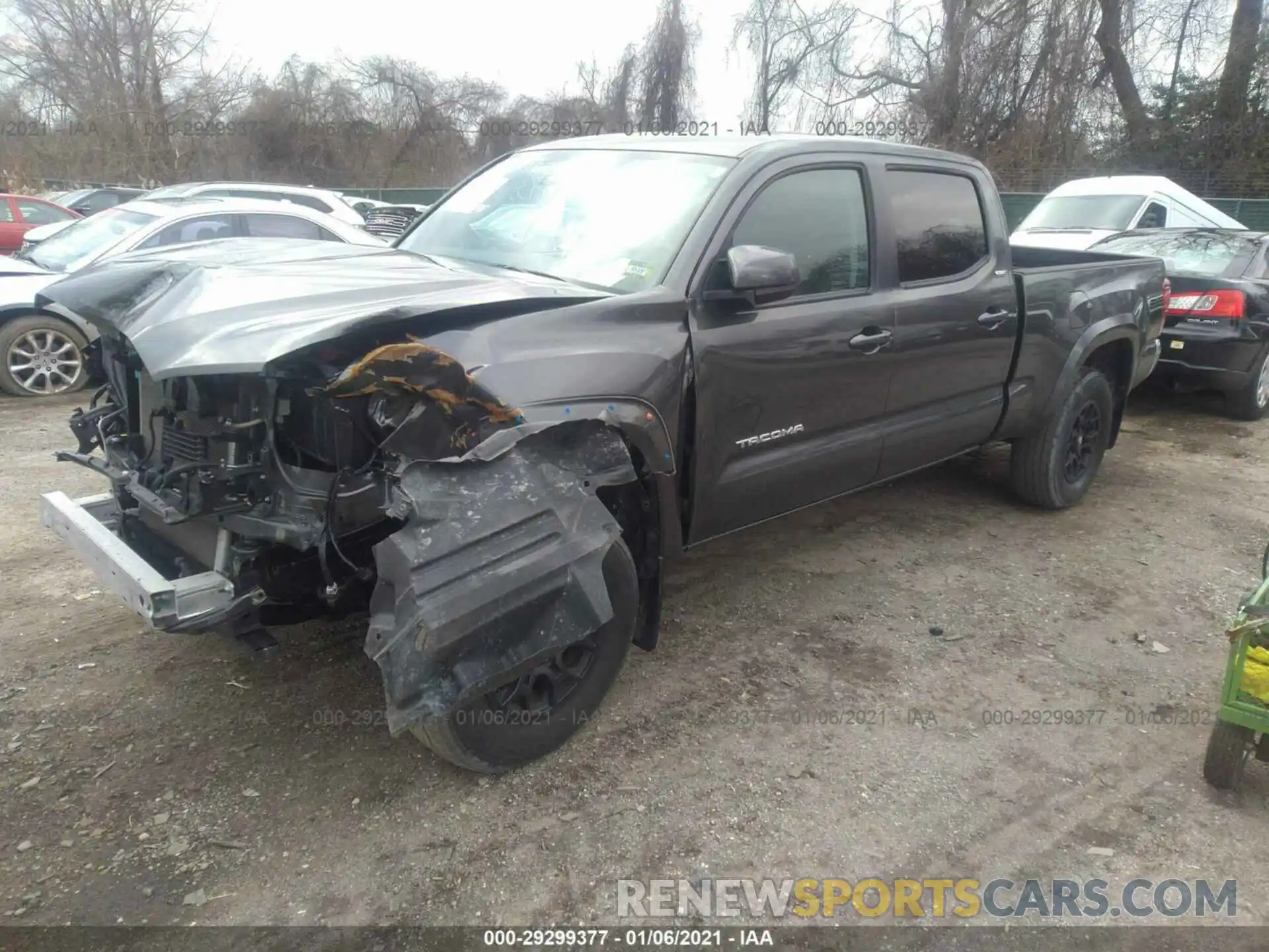 2 Фотография поврежденного автомобиля 3TMDZ5BN4KM064765 TOYOTA TACOMA 4WD 2019