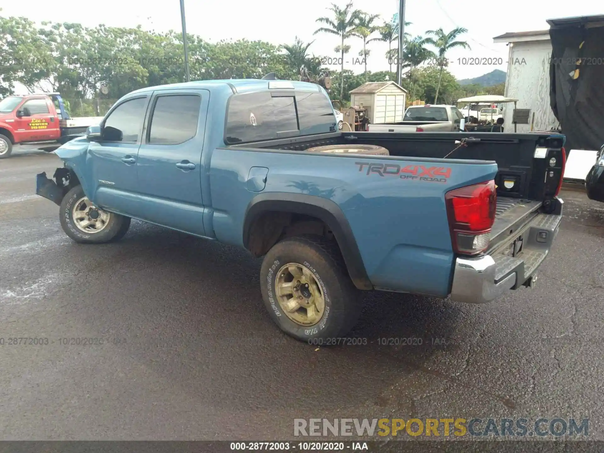 3 Photograph of a damaged car 3TMDZ5BN4KM067648 TOYOTA TACOMA 4WD 2019