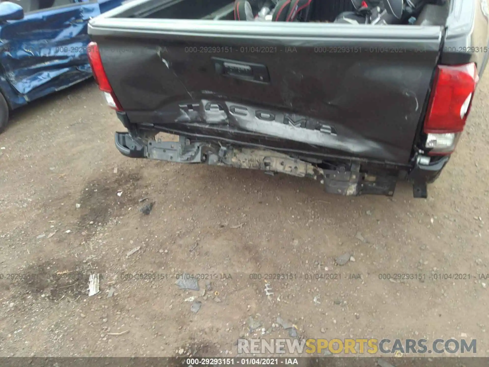 6 Photograph of a damaged car 3TMDZ5BN4KM067861 TOYOTA TACOMA 4WD 2019