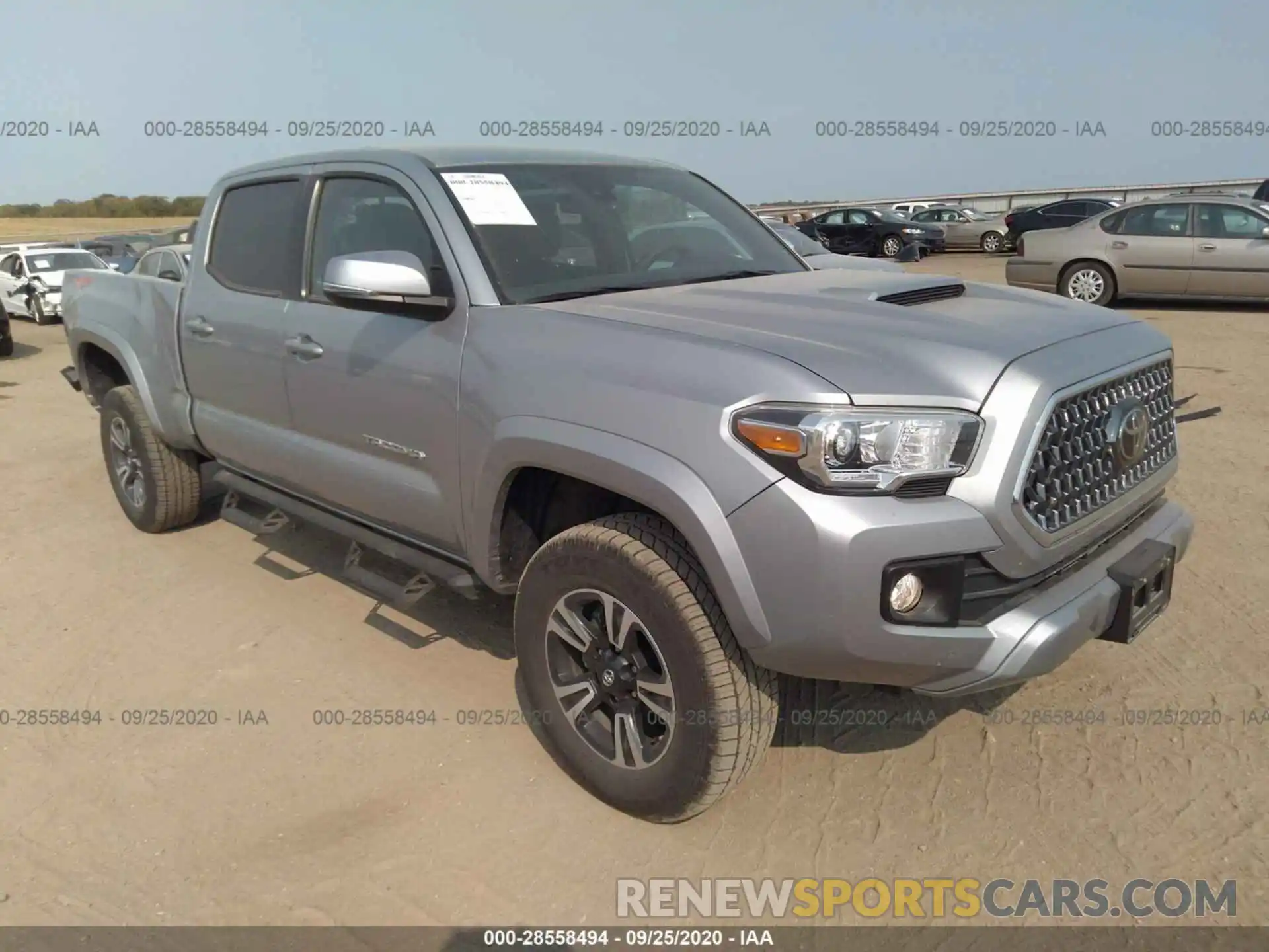 1 Photograph of a damaged car 3TMDZ5BN4KM070615 TOYOTA TACOMA 4WD 2019