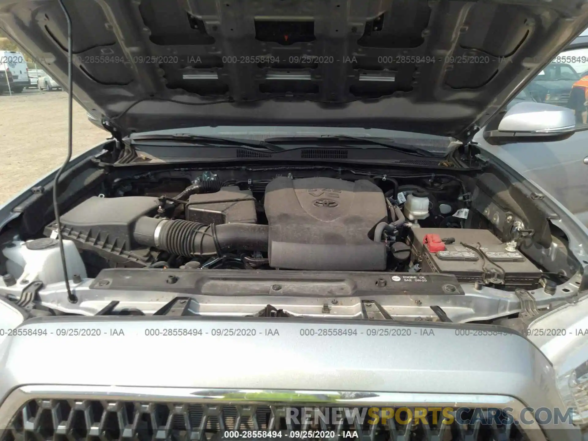 10 Photograph of a damaged car 3TMDZ5BN4KM070615 TOYOTA TACOMA 4WD 2019