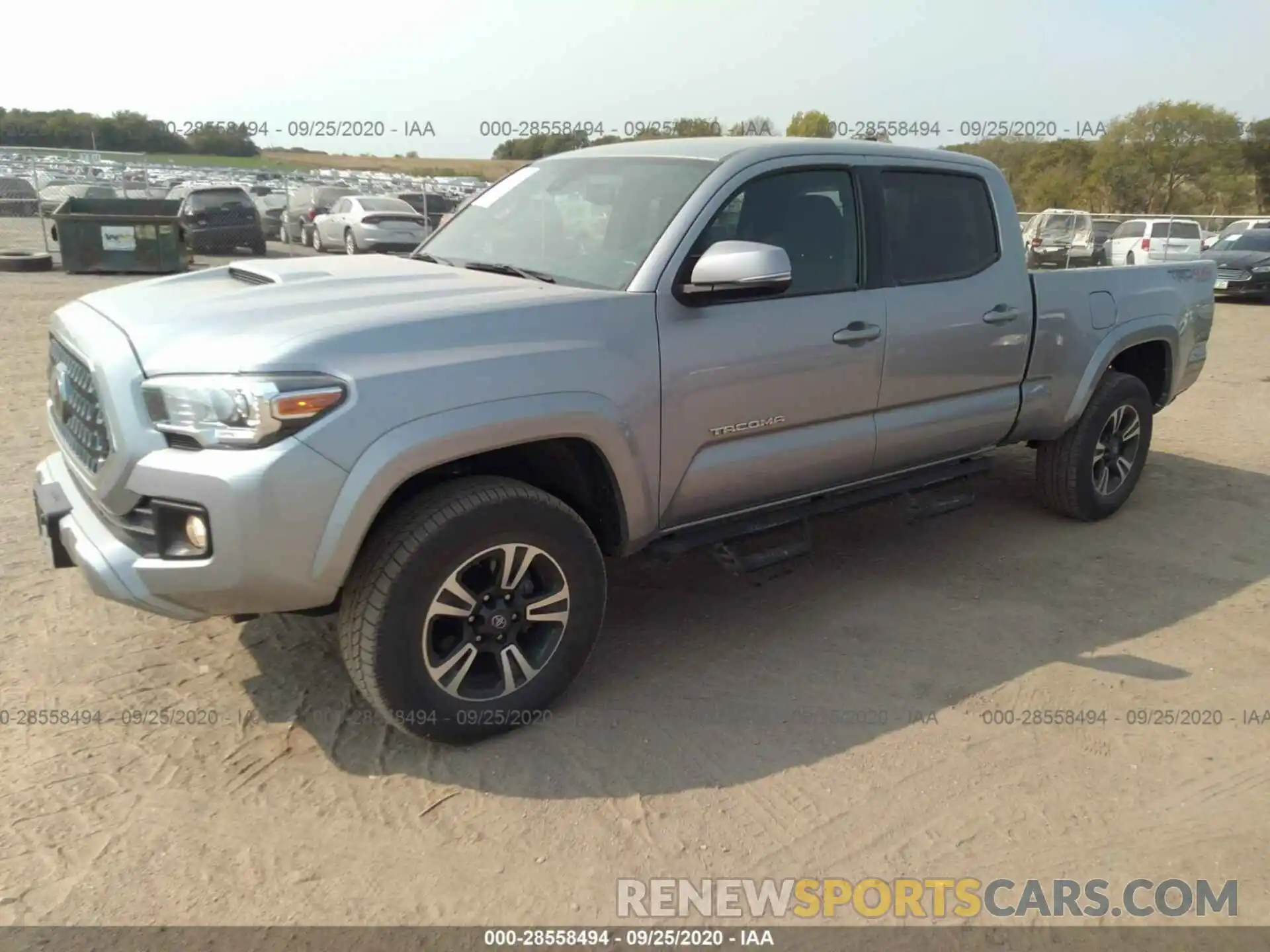 2 Photograph of a damaged car 3TMDZ5BN4KM070615 TOYOTA TACOMA 4WD 2019