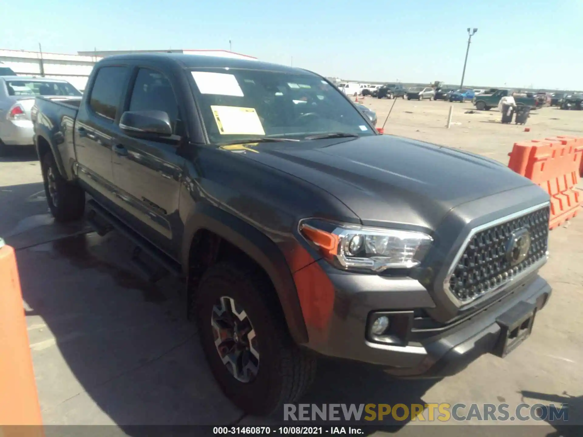 1 Photograph of a damaged car 3TMDZ5BN4KM078651 TOYOTA TACOMA 4WD 2019