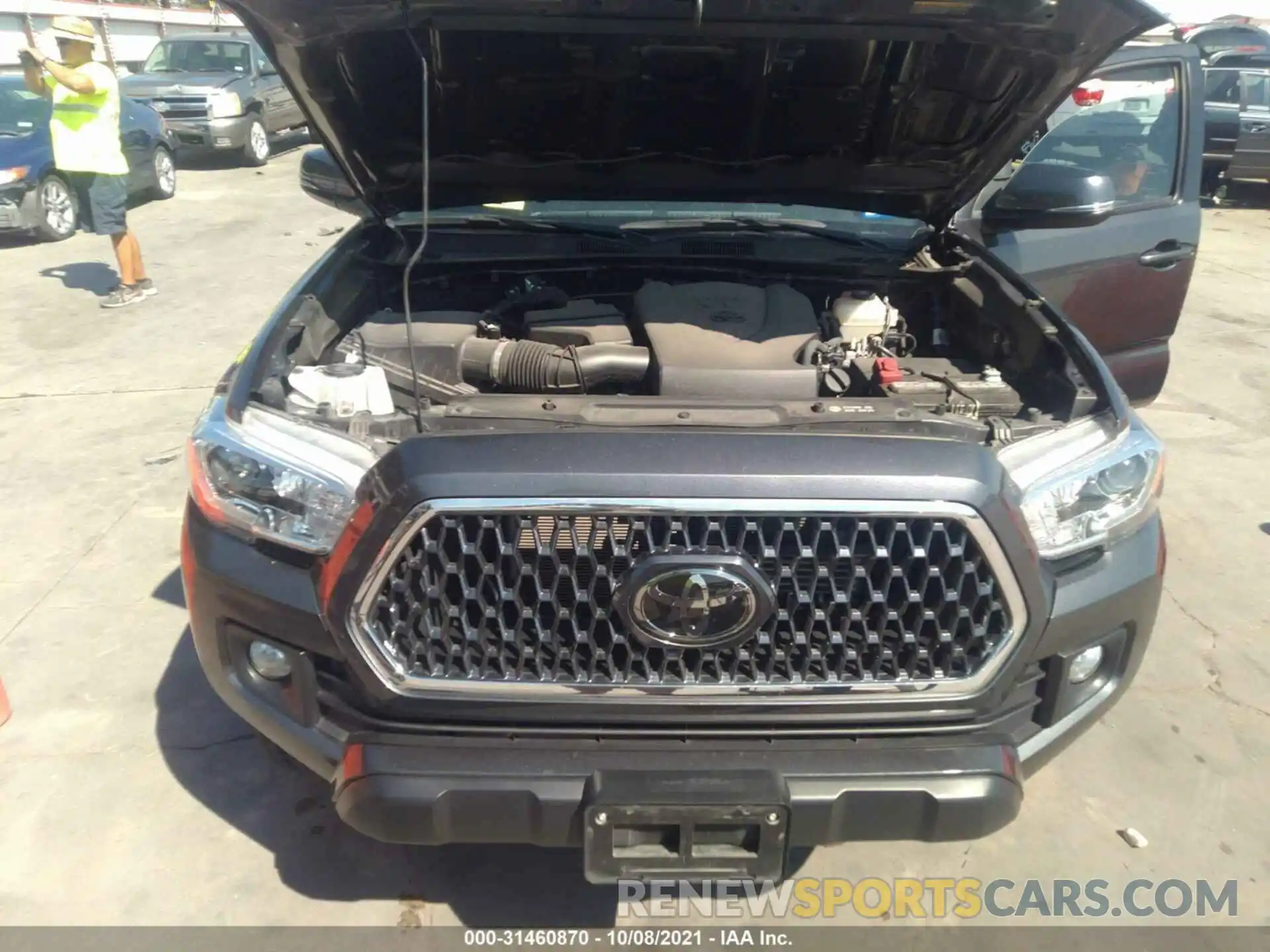 10 Photograph of a damaged car 3TMDZ5BN4KM078651 TOYOTA TACOMA 4WD 2019