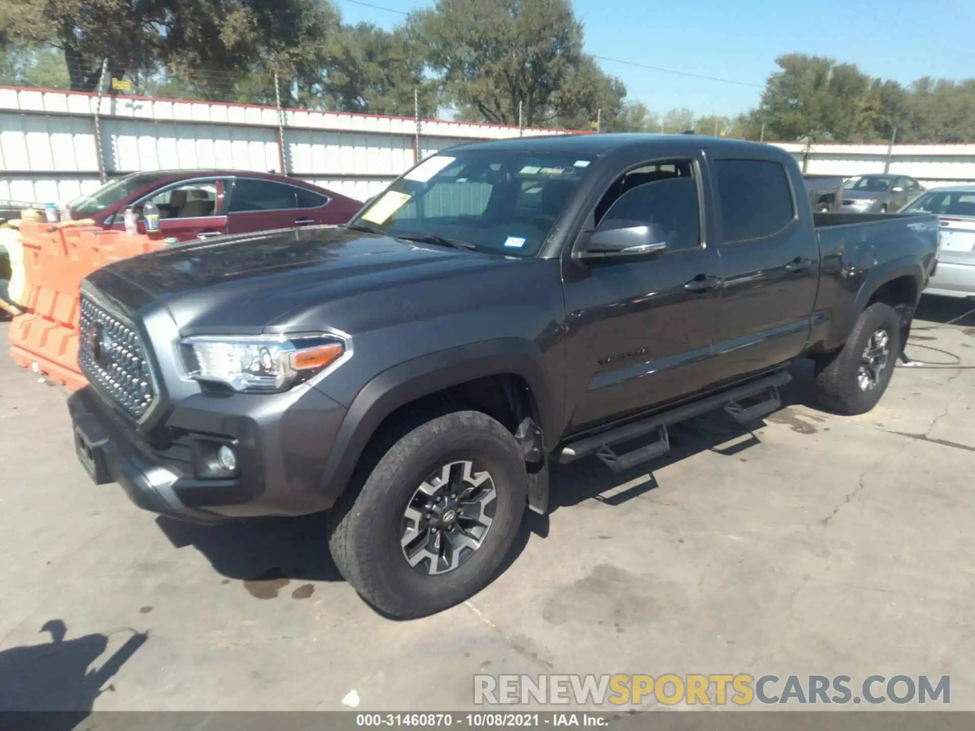 2 Photograph of a damaged car 3TMDZ5BN4KM078651 TOYOTA TACOMA 4WD 2019