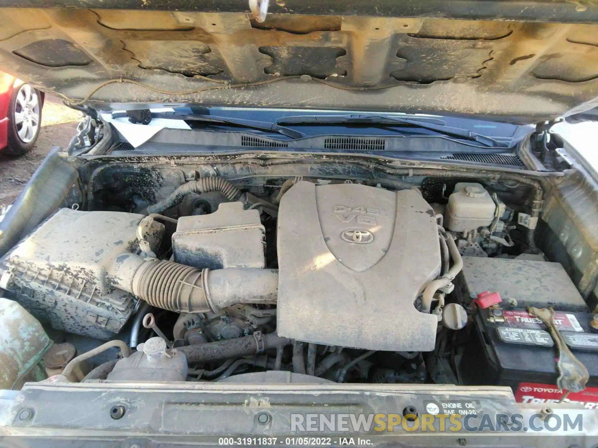 10 Photograph of a damaged car 3TMDZ5BN5KM057095 TOYOTA TACOMA 4WD 2019