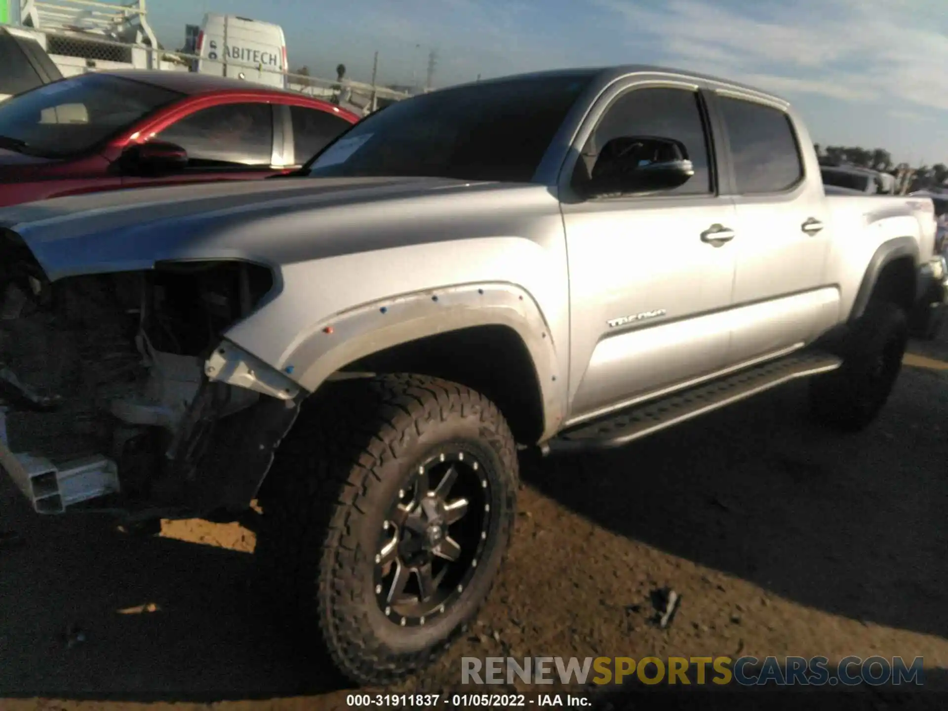 2 Photograph of a damaged car 3TMDZ5BN5KM057095 TOYOTA TACOMA 4WD 2019