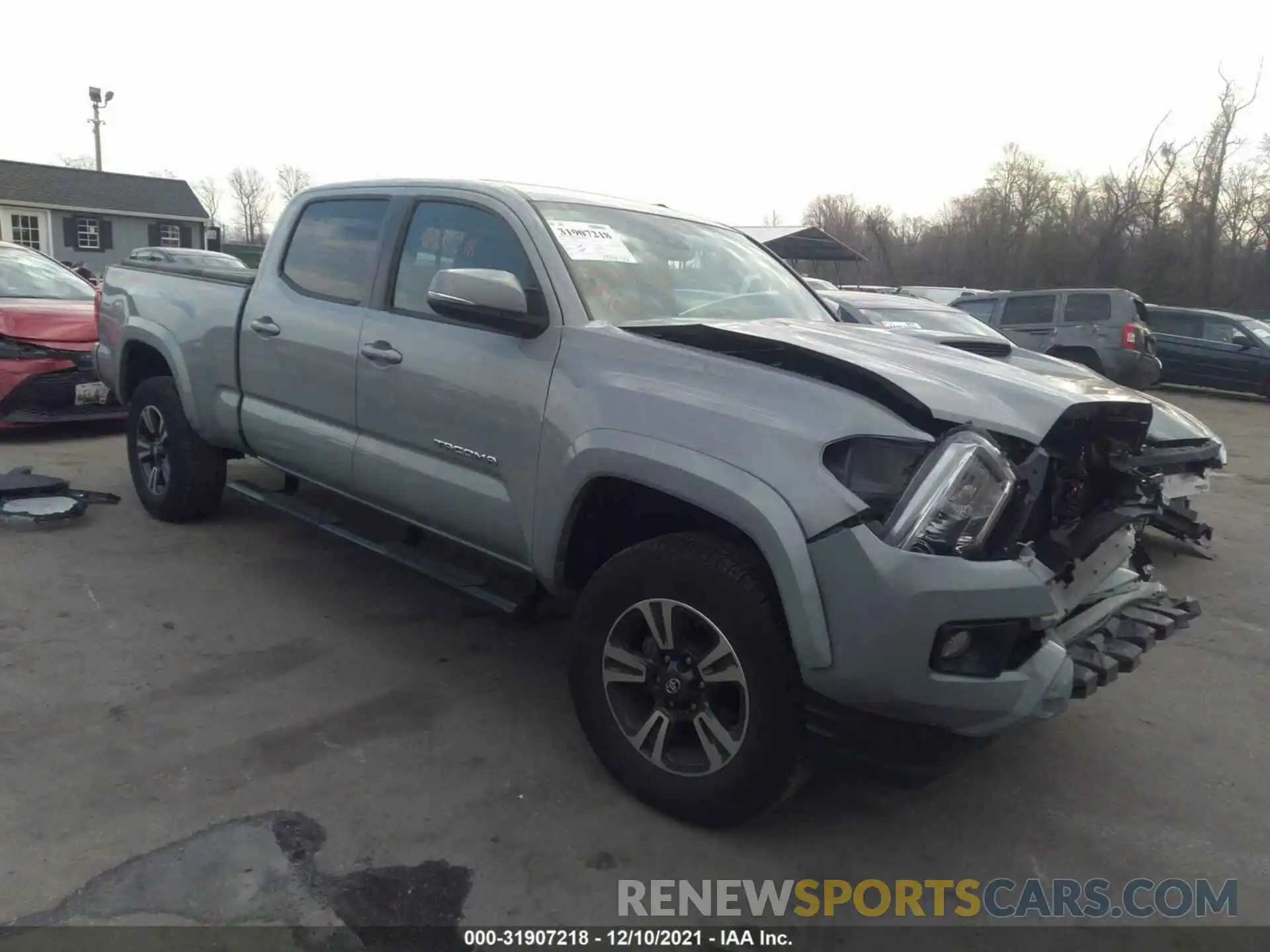 1 Photograph of a damaged car 3TMDZ5BN5KM064564 TOYOTA TACOMA 4WD 2019