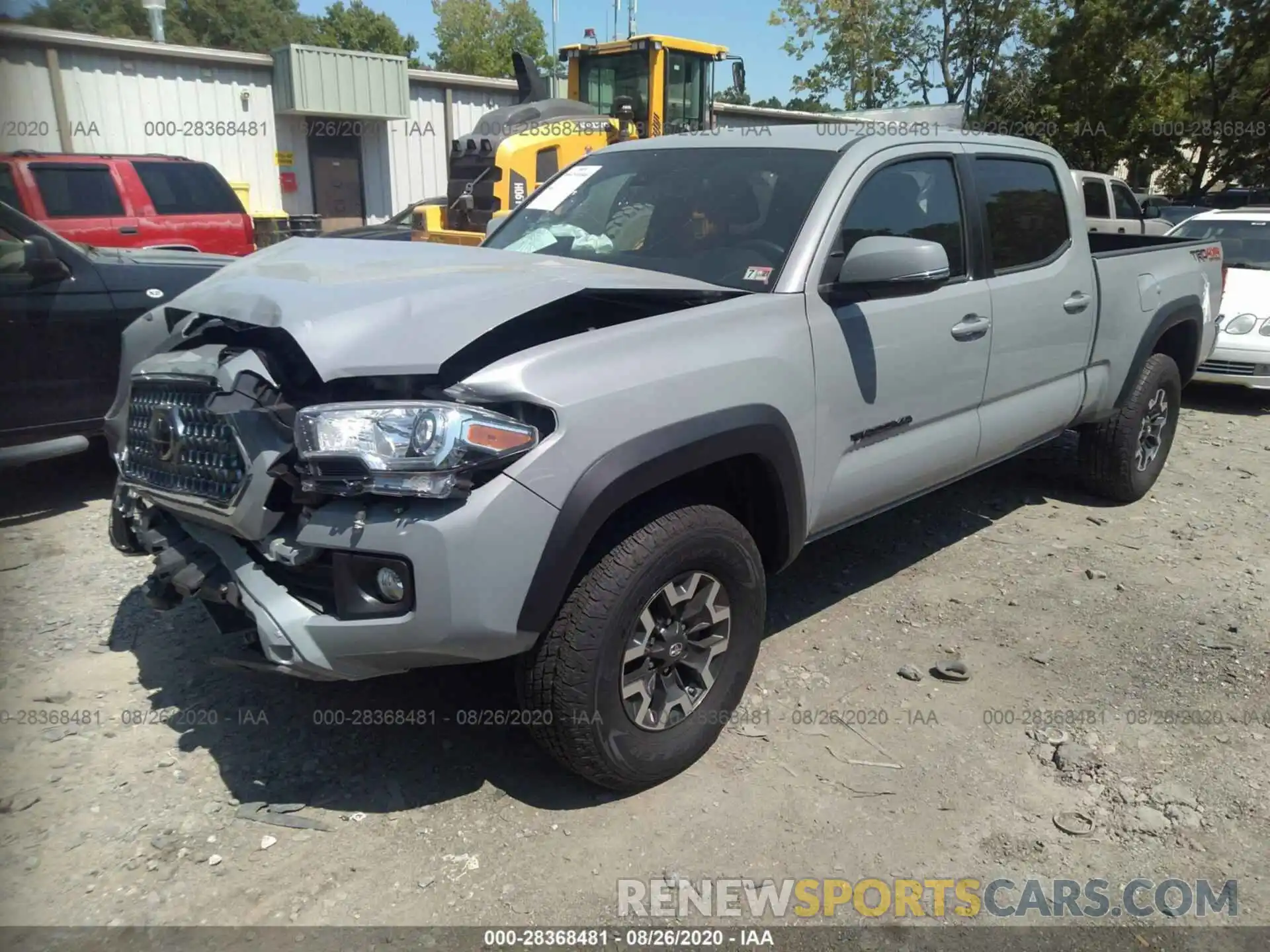 2 Photograph of a damaged car 3TMDZ5BN5KM065908 TOYOTA TACOMA 4WD 2019