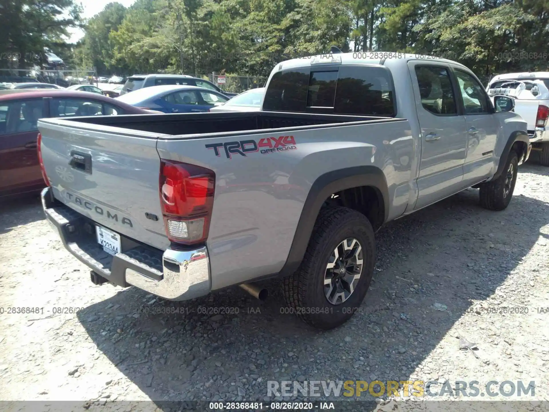 4 Фотография поврежденного автомобиля 3TMDZ5BN5KM065908 TOYOTA TACOMA 4WD 2019