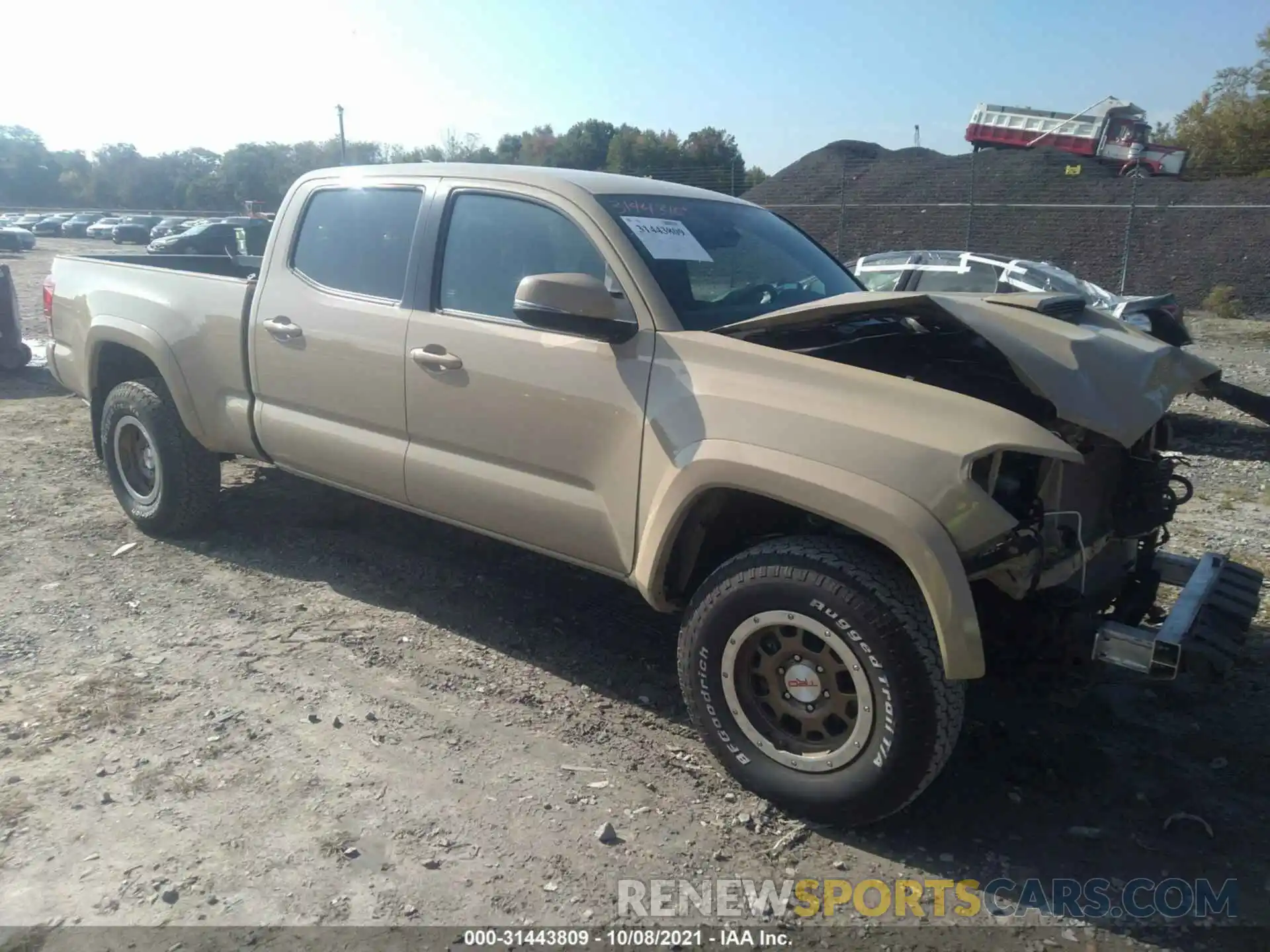 1 Photograph of a damaged car 3TMDZ5BN5KM066914 TOYOTA TACOMA 4WD 2019