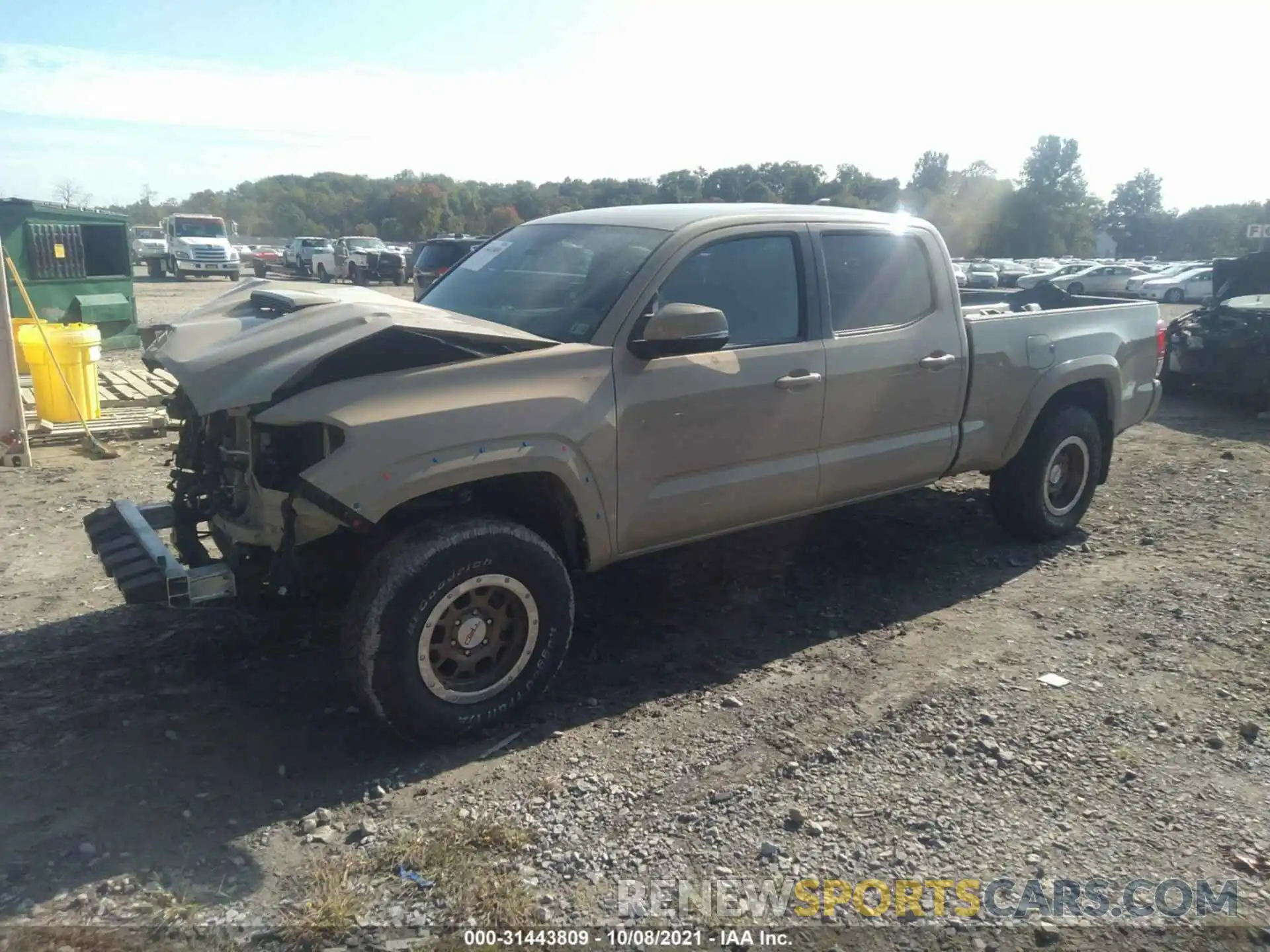 2 Photograph of a damaged car 3TMDZ5BN5KM066914 TOYOTA TACOMA 4WD 2019