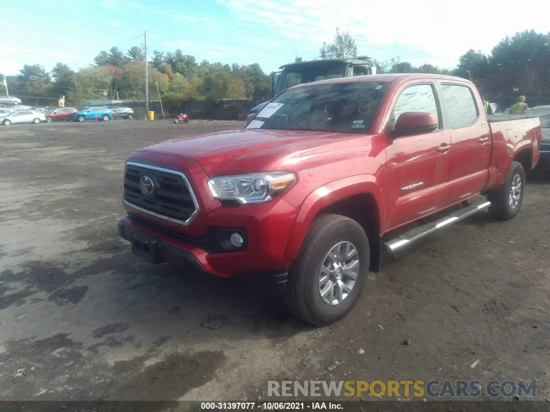 2 Photograph of a damaged car 3TMDZ5BN5KM067030 TOYOTA TACOMA 4WD 2019