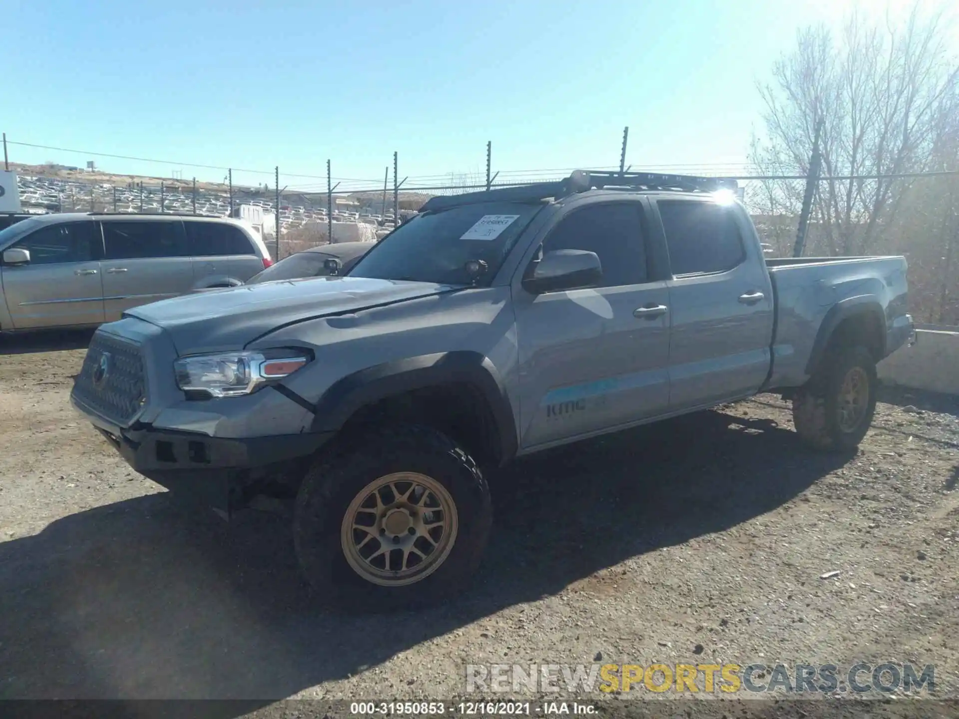 2 Photograph of a damaged car 3TMDZ5BN5KM071997 TOYOTA TACOMA 4WD 2019