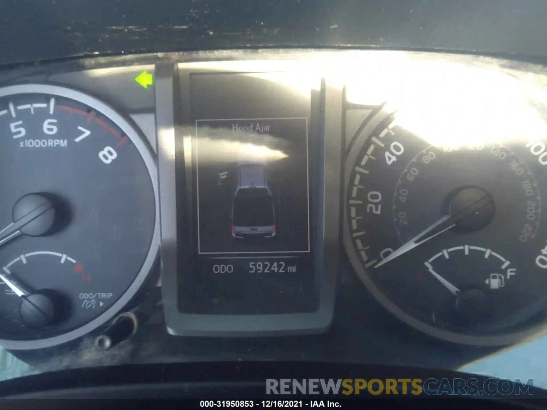 7 Photograph of a damaged car 3TMDZ5BN5KM071997 TOYOTA TACOMA 4WD 2019