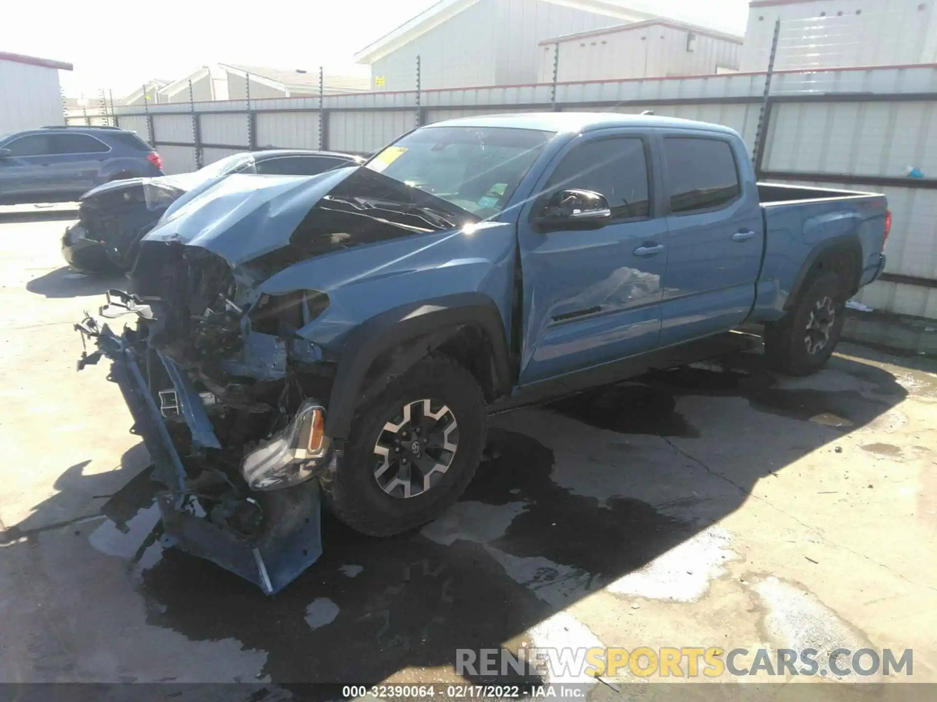 2 Photograph of a damaged car 3TMDZ5BN5KM073183 TOYOTA TACOMA 4WD 2019