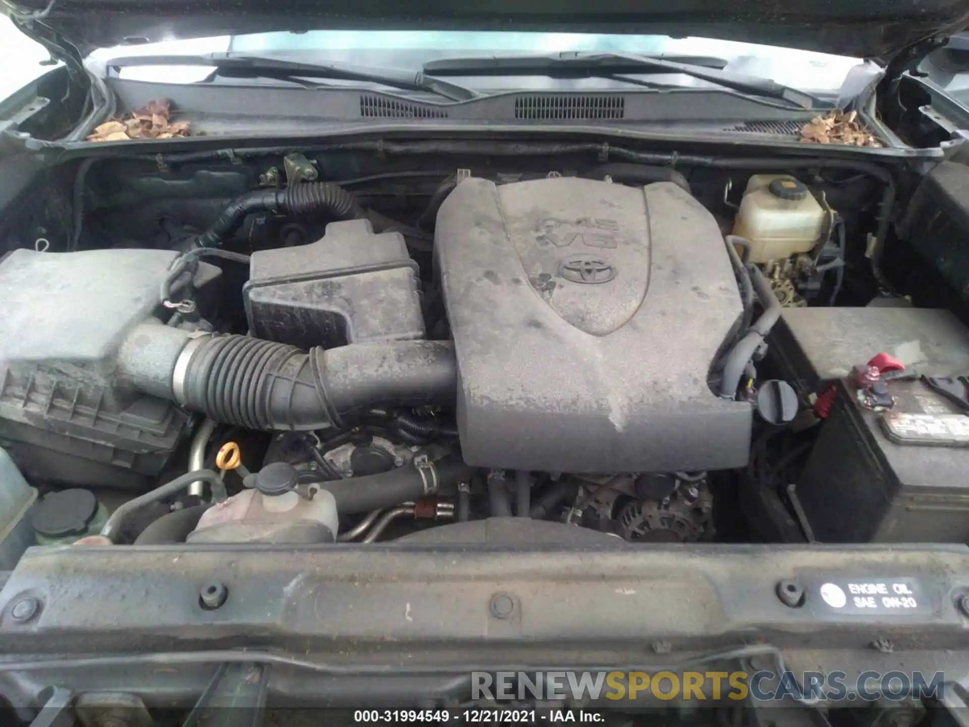 10 Photograph of a damaged car 3TMDZ5BN6KM060720 TOYOTA TACOMA 4WD 2019