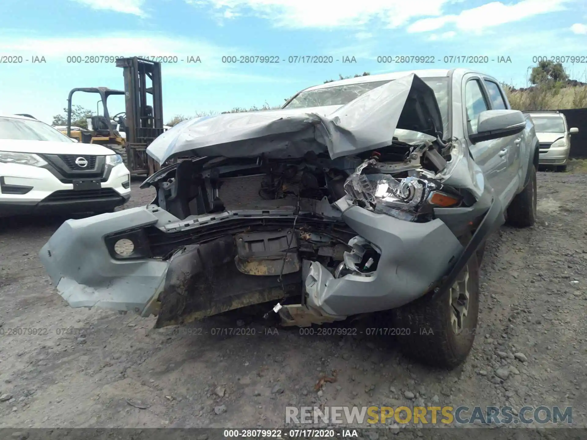 6 Photograph of a damaged car 3TMDZ5BN6KM061401 TOYOTA TACOMA 4WD 2019