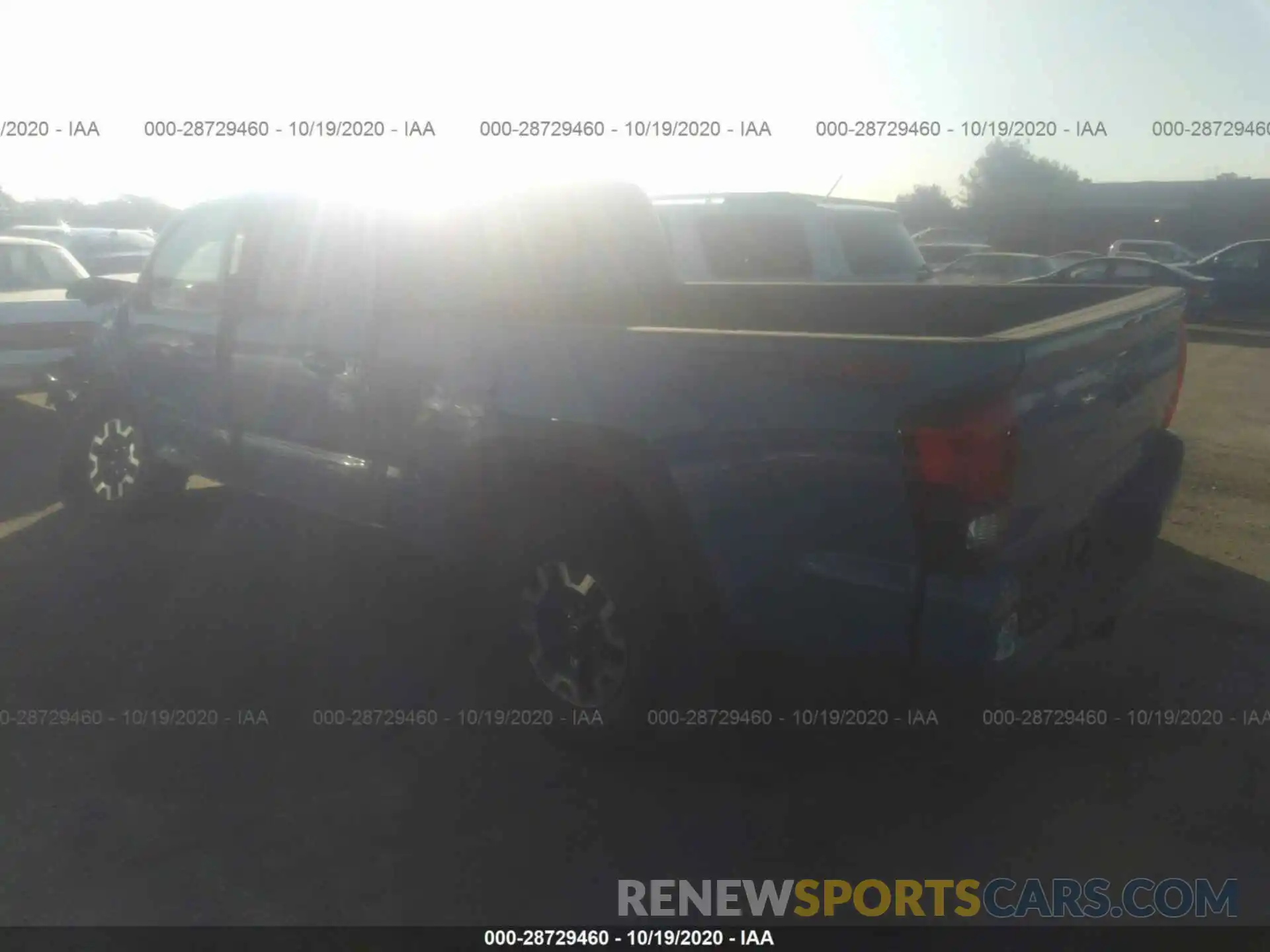 3 Photograph of a damaged car 3TMDZ5BN6KM075539 TOYOTA TACOMA 4WD 2019