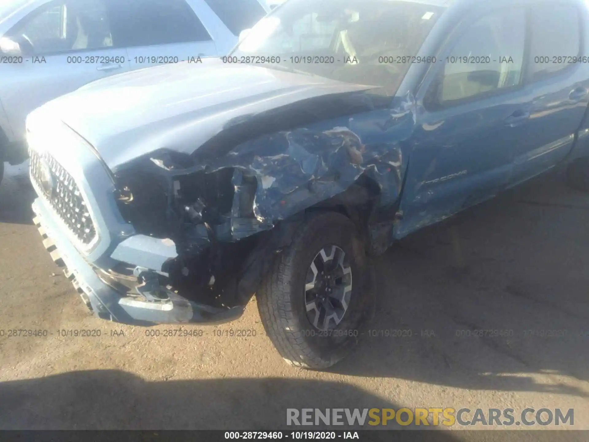 6 Photograph of a damaged car 3TMDZ5BN6KM075539 TOYOTA TACOMA 4WD 2019