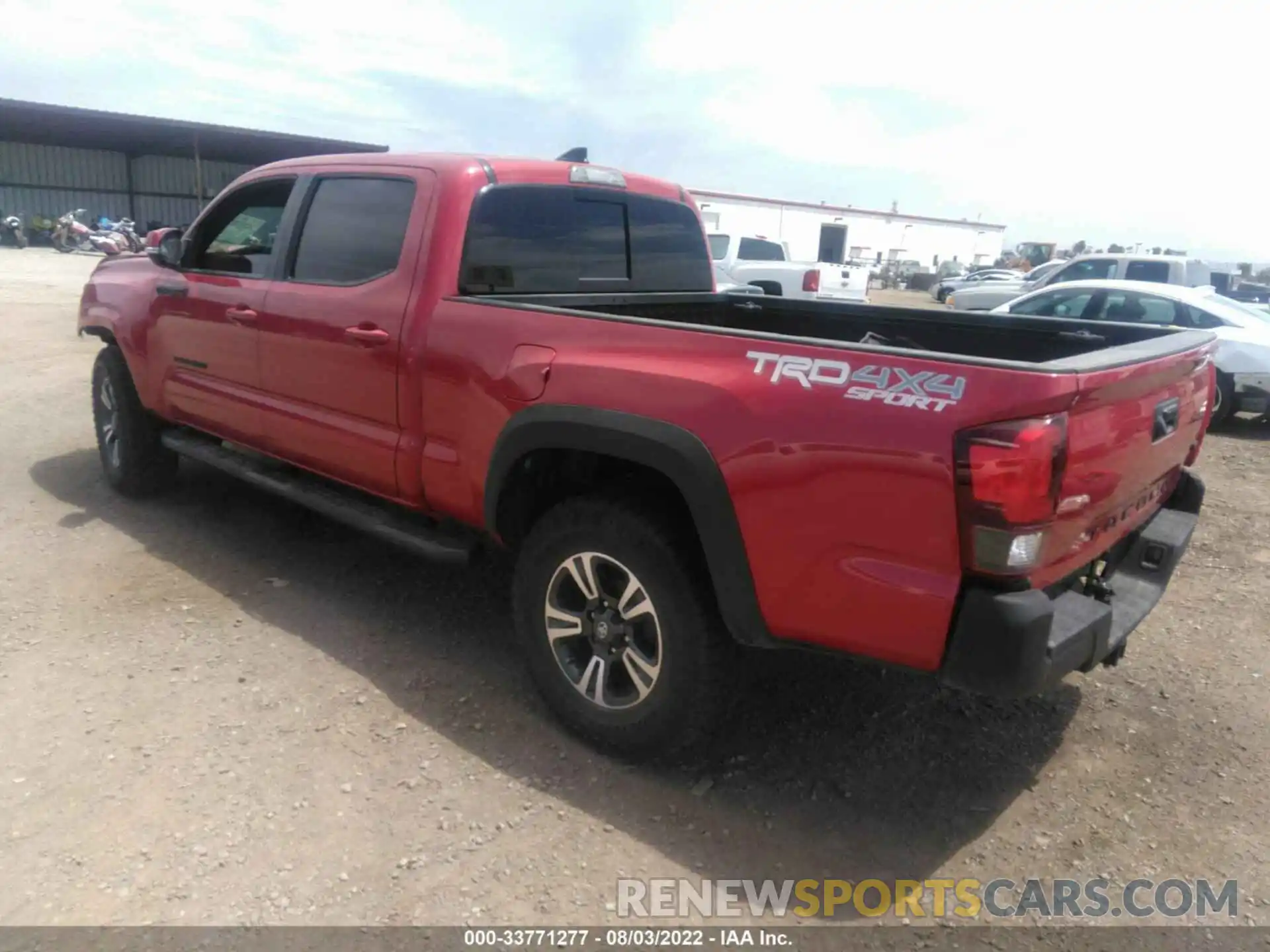 3 Photograph of a damaged car 3TMDZ5BN7KM055316 TOYOTA TACOMA 4WD 2019