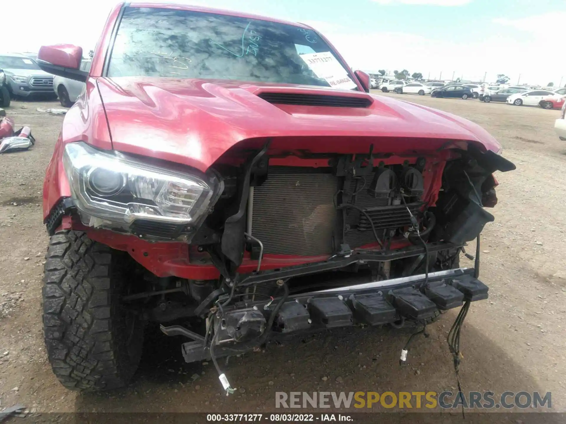 6 Photograph of a damaged car 3TMDZ5BN7KM055316 TOYOTA TACOMA 4WD 2019