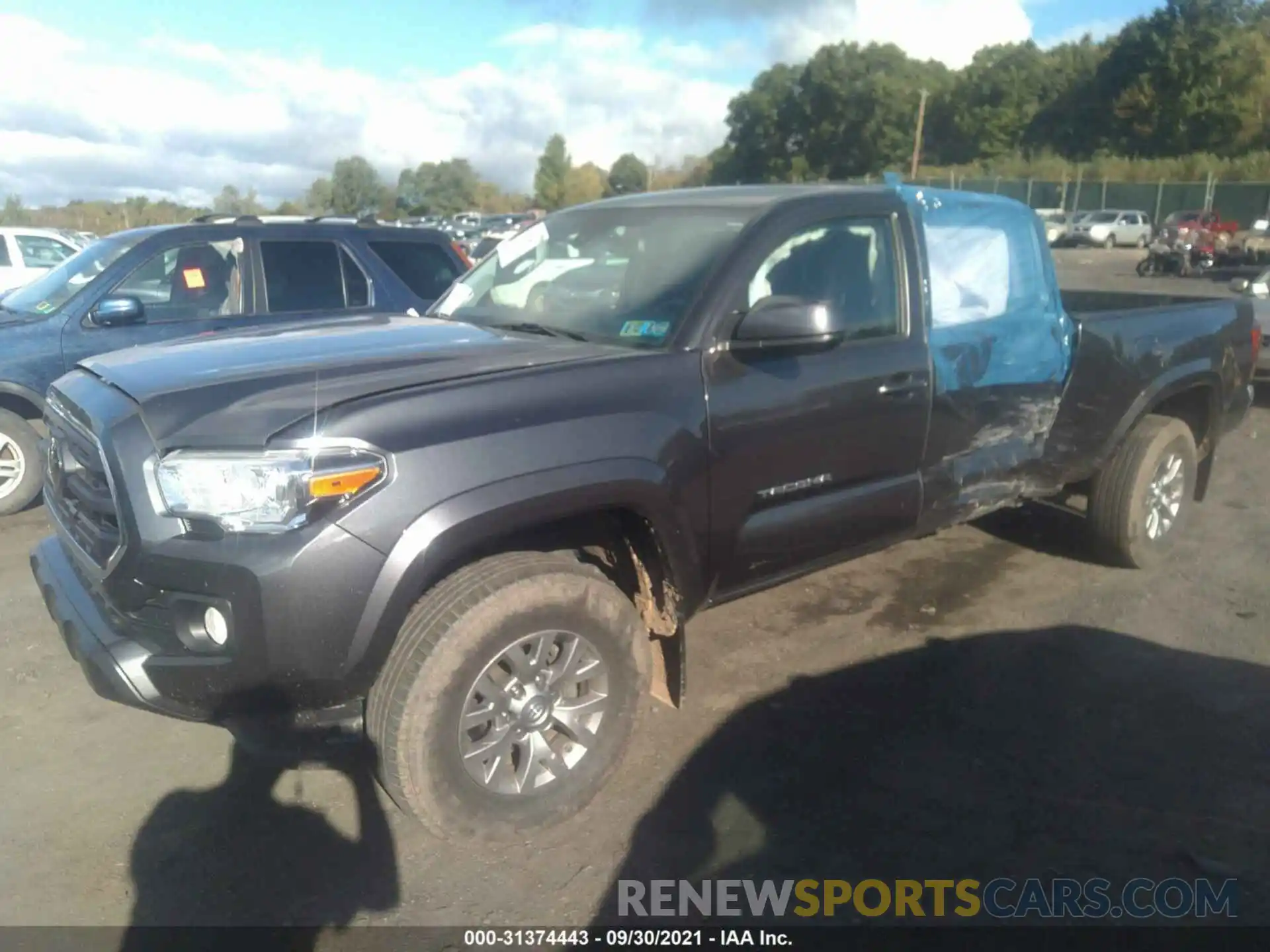 6 Фотография поврежденного автомобиля 3TMDZ5BN7KM058426 TOYOTA TACOMA 4WD 2019