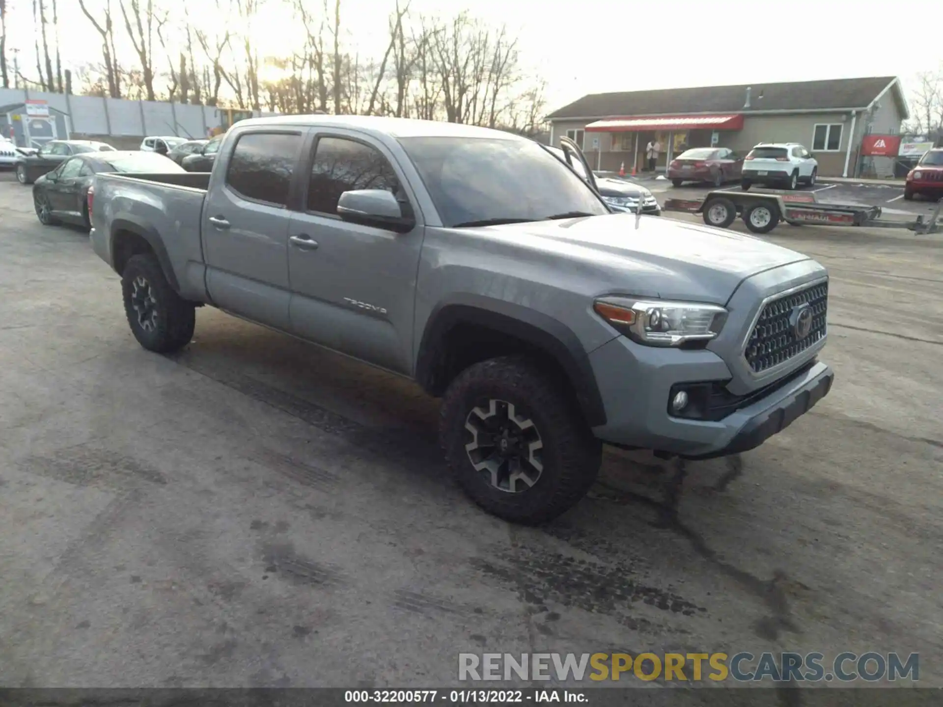 1 Photograph of a damaged car 3TMDZ5BN7KM061648 TOYOTA TACOMA 4WD 2019