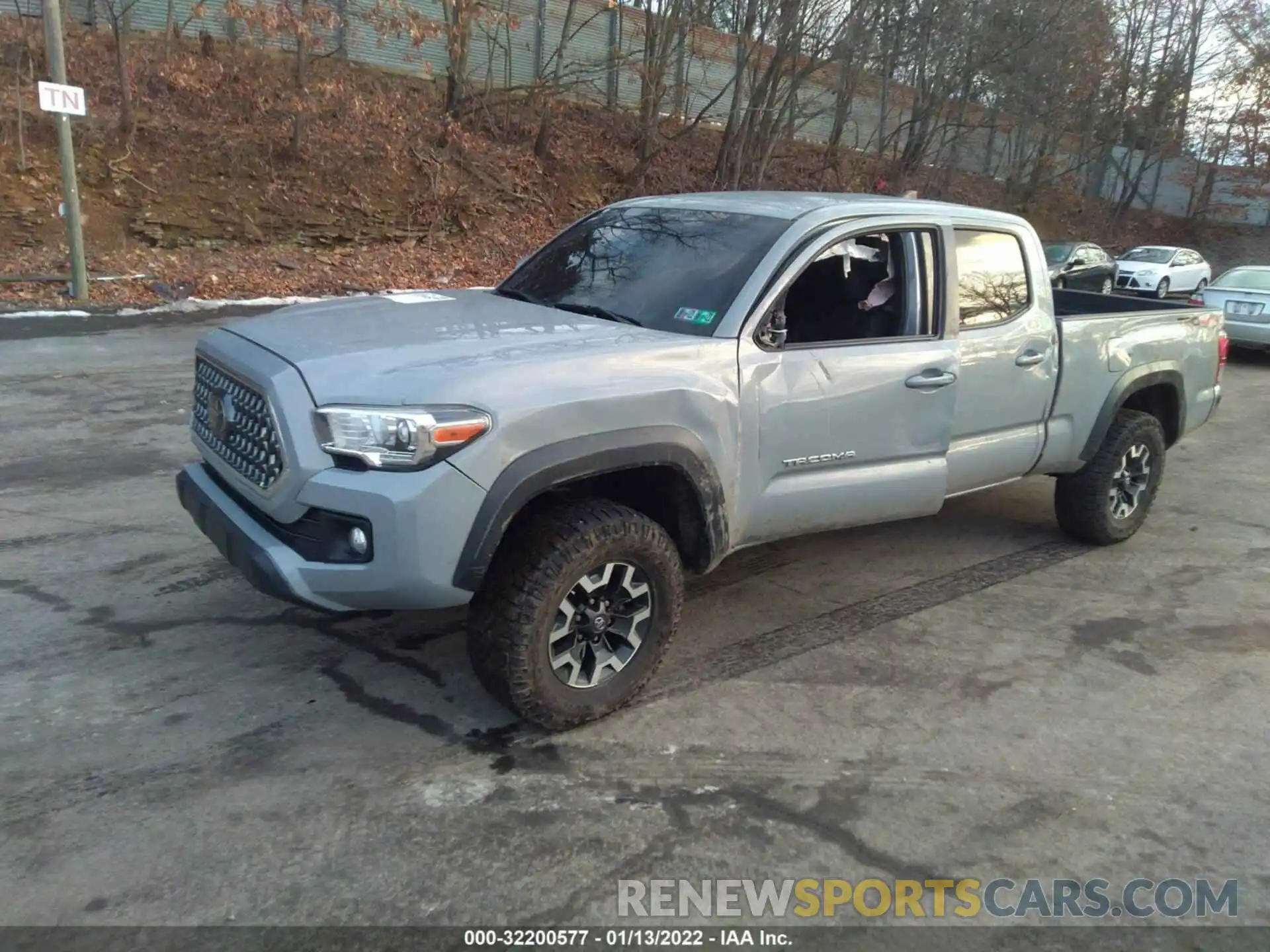 2 Photograph of a damaged car 3TMDZ5BN7KM061648 TOYOTA TACOMA 4WD 2019