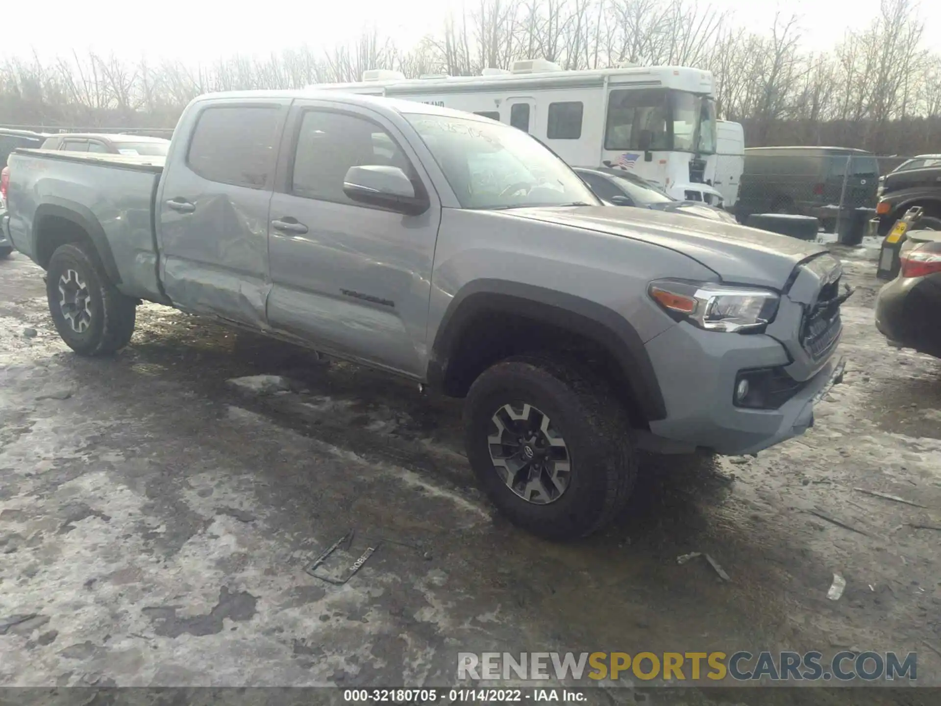 1 Photograph of a damaged car 3TMDZ5BN7KM065070 TOYOTA TACOMA 4WD 2019