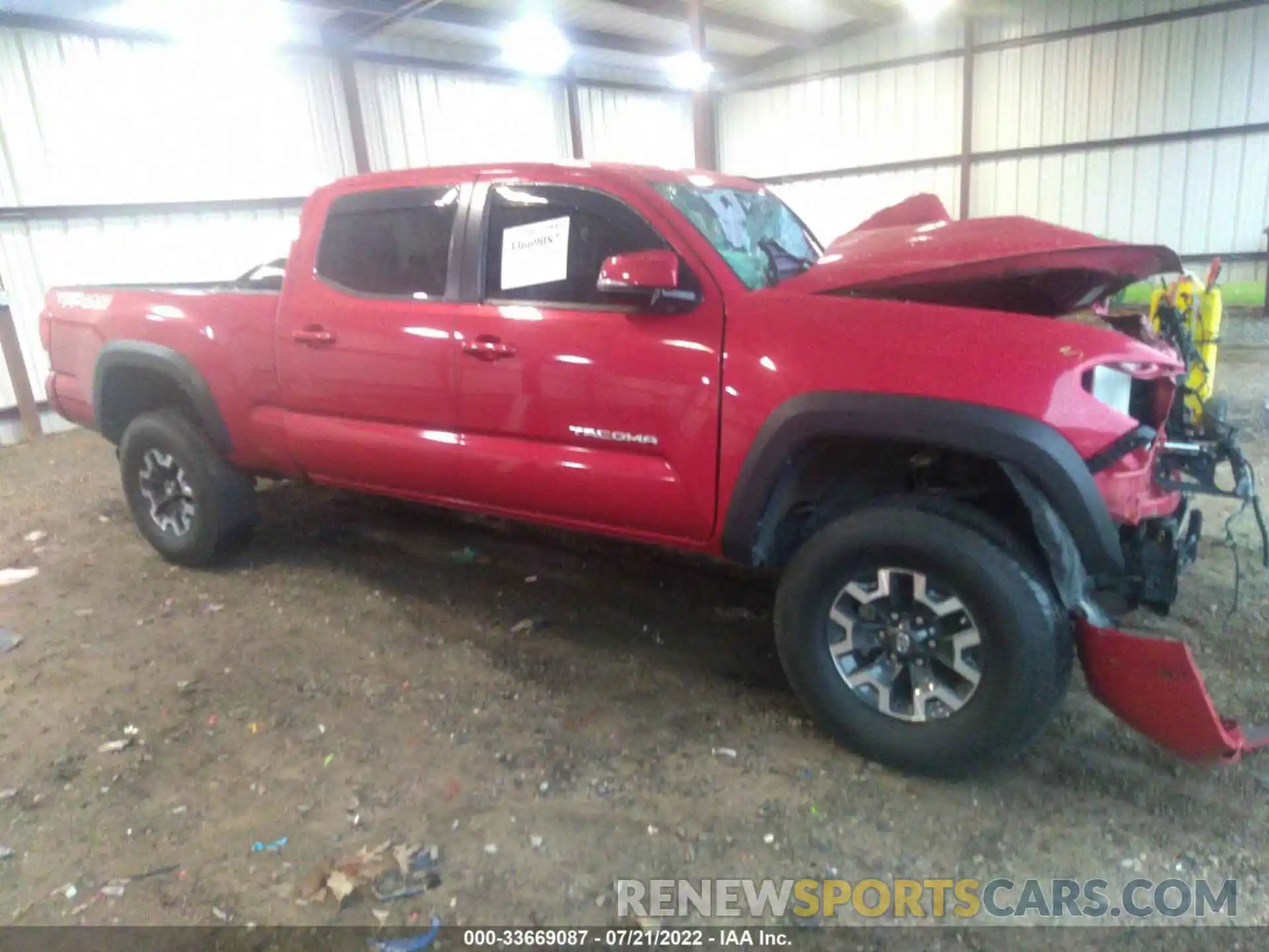 1 Фотография поврежденного автомобиля 3TMDZ5BN7KM065599 TOYOTA TACOMA 4WD 2019