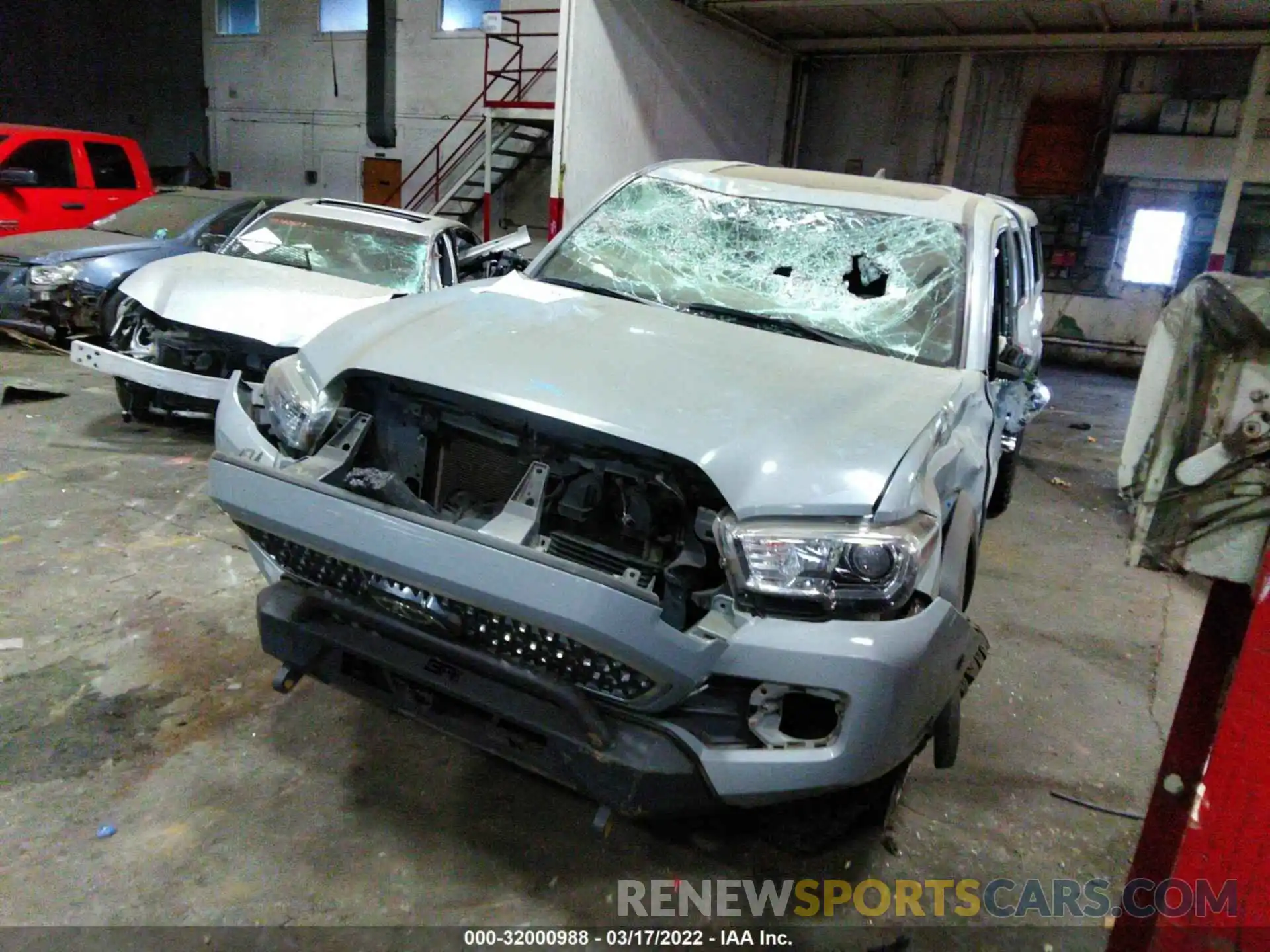 2 Photograph of a damaged car 3TMDZ5BN7KM067904 TOYOTA TACOMA 4WD 2019