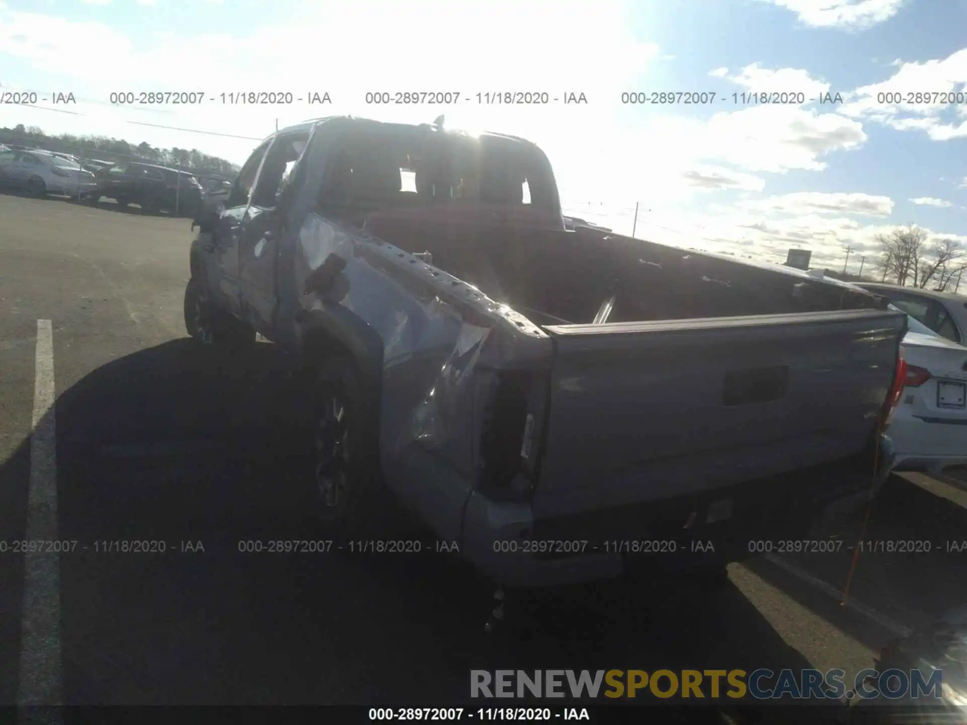 3 Photograph of a damaged car 3TMDZ5BN7KM073685 TOYOTA TACOMA 4WD 2019