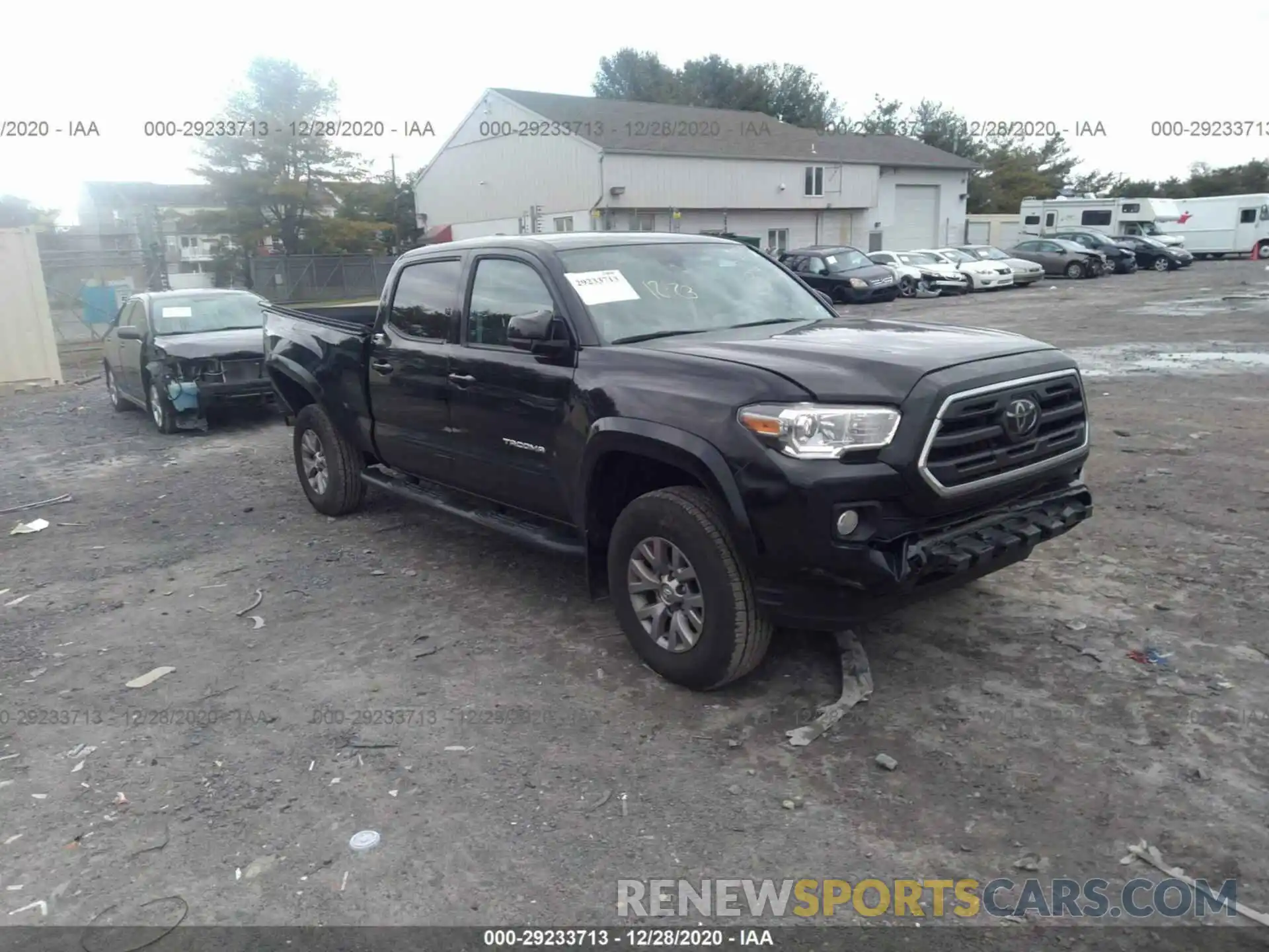 1 Photograph of a damaged car 3TMDZ5BN7KM074772 TOYOTA TACOMA 4WD 2019