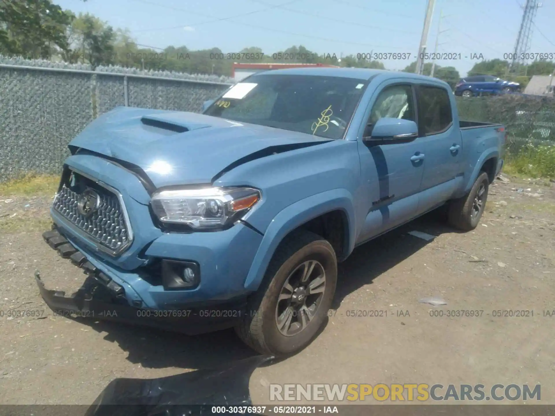 2 Photograph of a damaged car 3TMDZ5BN7KM076179 TOYOTA TACOMA 4WD 2019