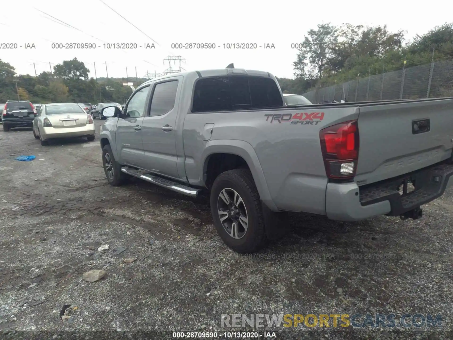 3 Photograph of a damaged car 3TMDZ5BN7KM076912 TOYOTA TACOMA 4WD 2019