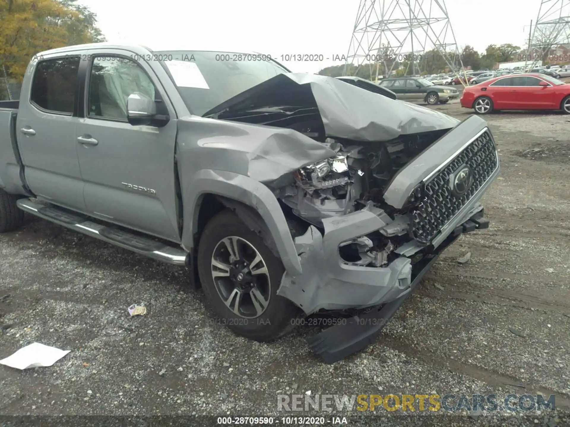 6 Photograph of a damaged car 3TMDZ5BN7KM076912 TOYOTA TACOMA 4WD 2019