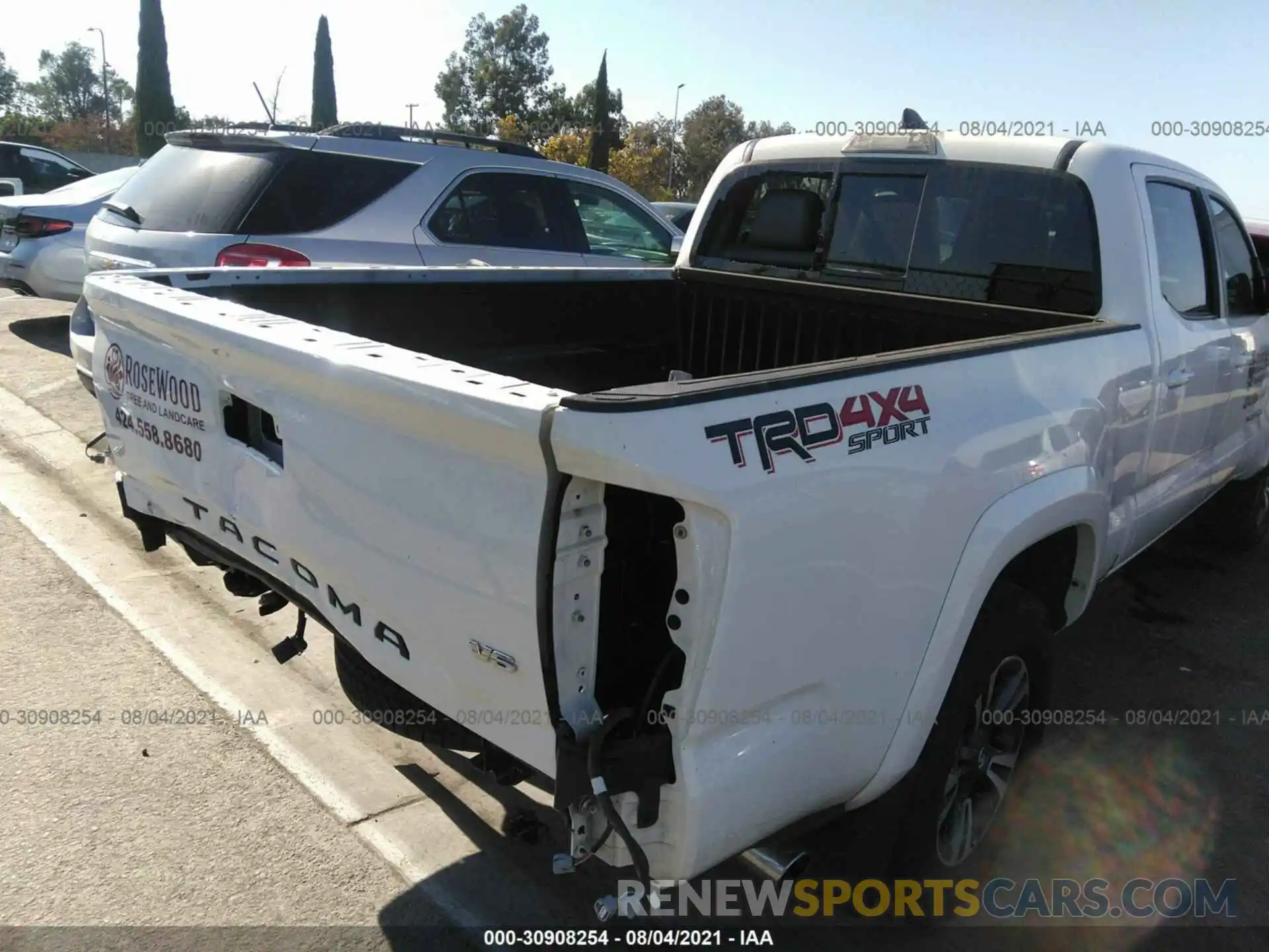 6 Photograph of a damaged car 3TMDZ5BN7KM078885 TOYOTA TACOMA 4WD 2019